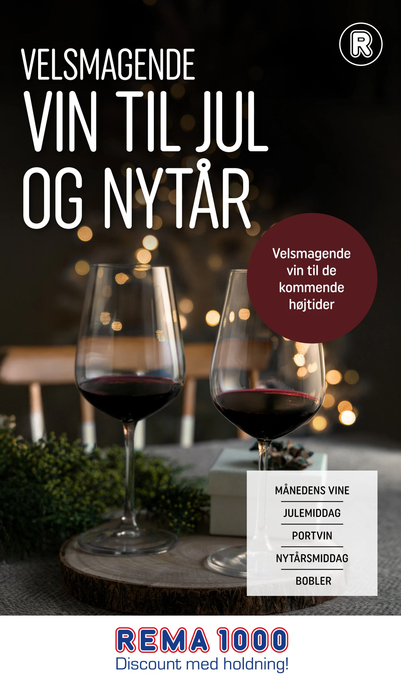 rema-1000 - Rema 1000 - Velsmagende vin til jul og nytår tilbudsavis gyldig fra 07.12. til 31.12.