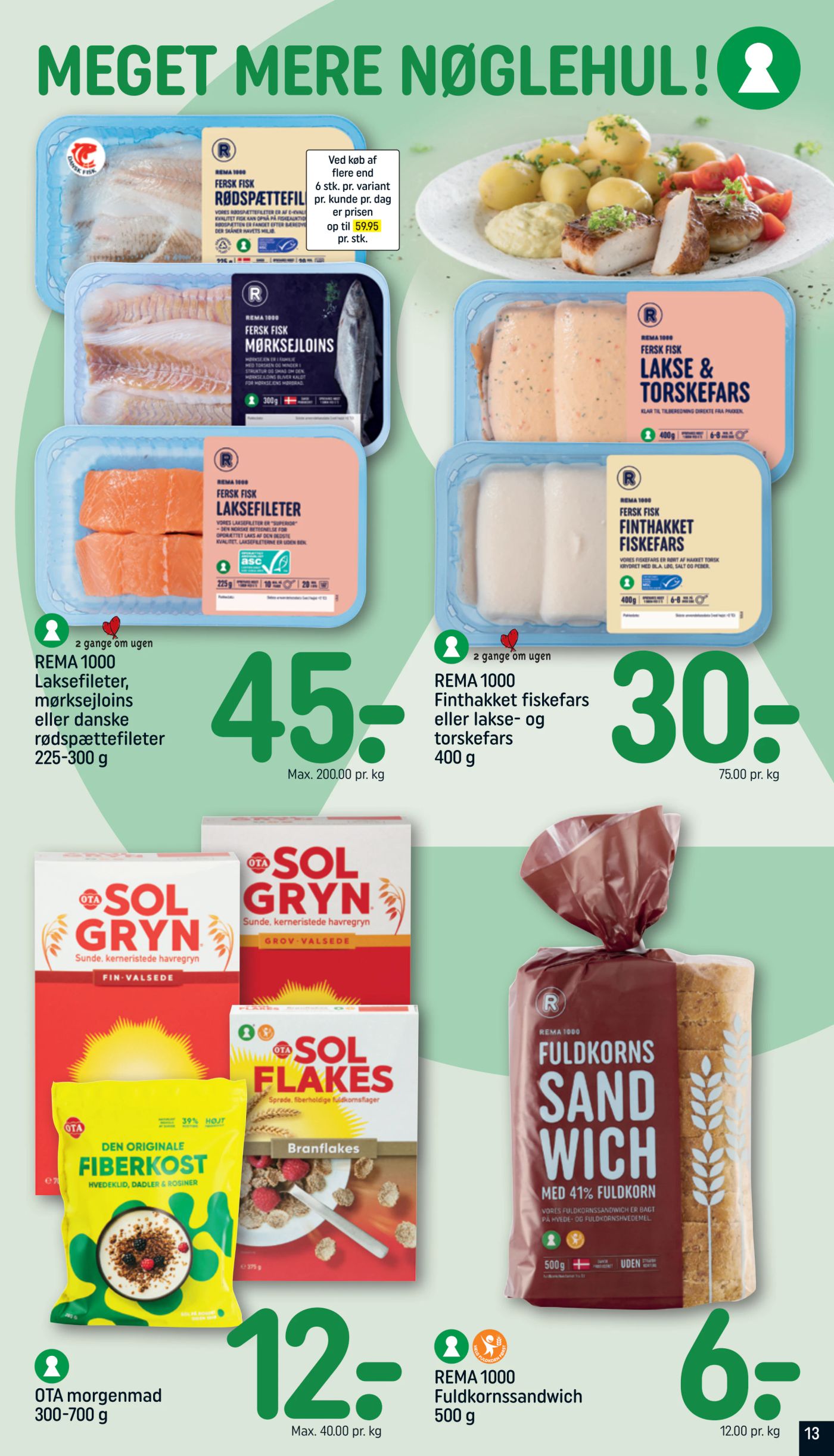 rema-1000 - Rema 1000 tilbudsavis gyldig fra 08.03.2026 til 14.03.2026 - page: 13
