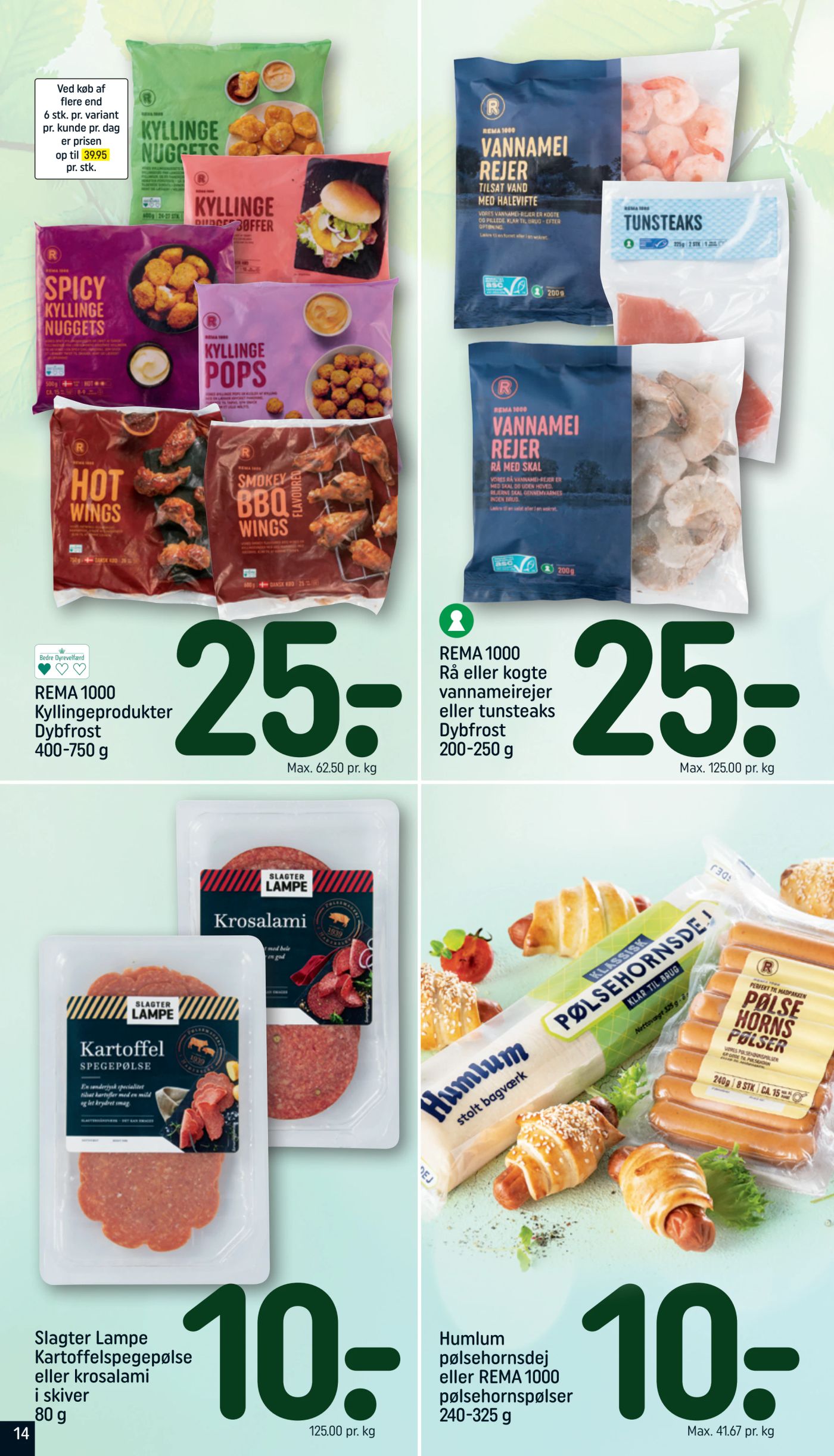 rema-1000 - Rema 1000 tilbudsavis gyldig fra 15.03.2026 til 21.03.2026 - page: 14