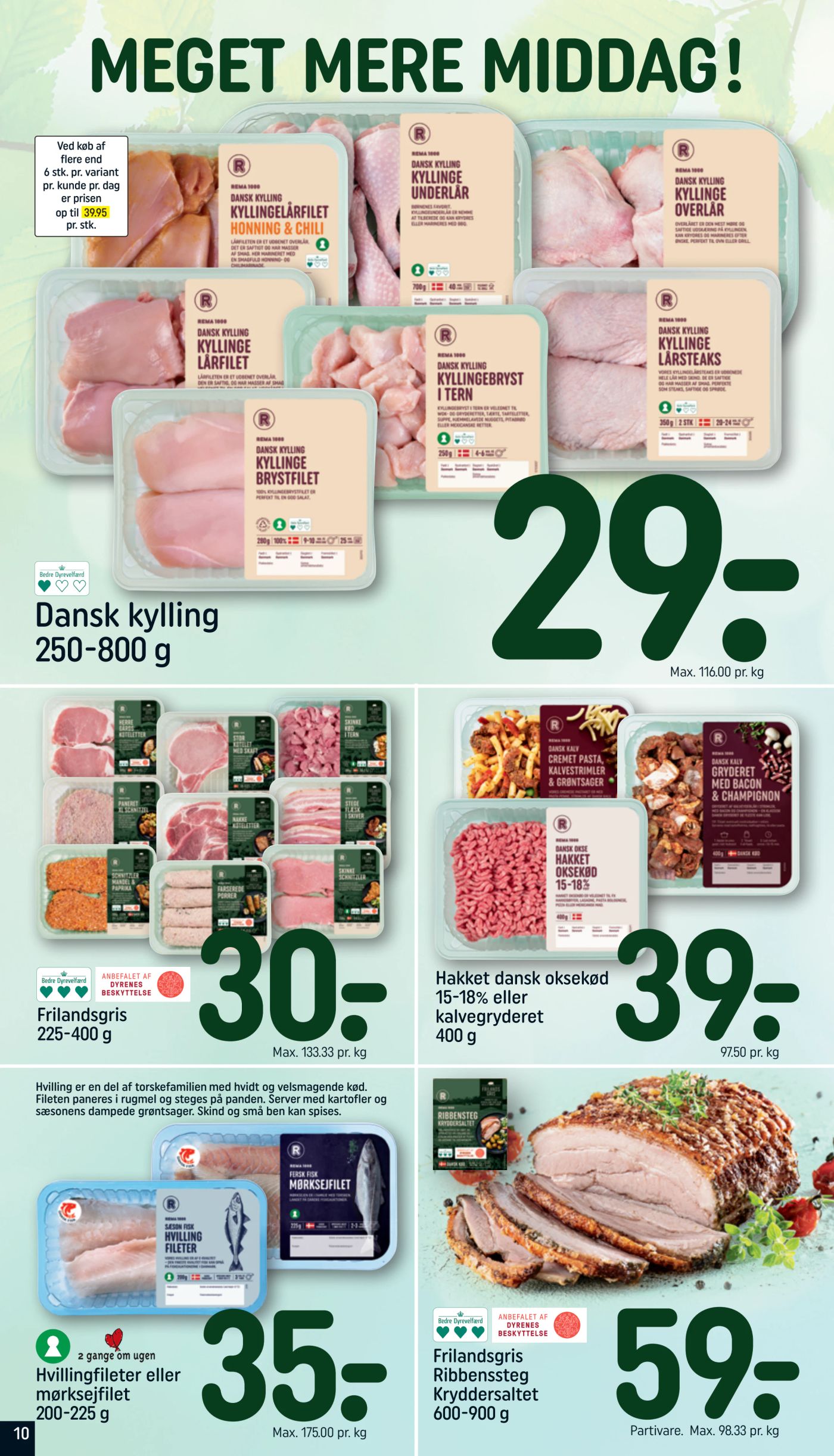 rema-1000 - Rema 1000 tilbudsavis gyldig fra 15.03.2026 til 21.03.2026 - page: 10