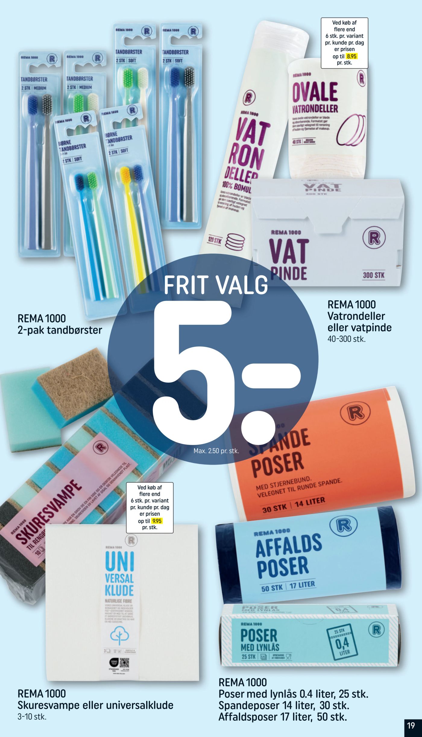 rema-1000 - Rema 1000 tilbudsavis gyldig fra 22.03.2026 til 28.03.2026 - page: 19