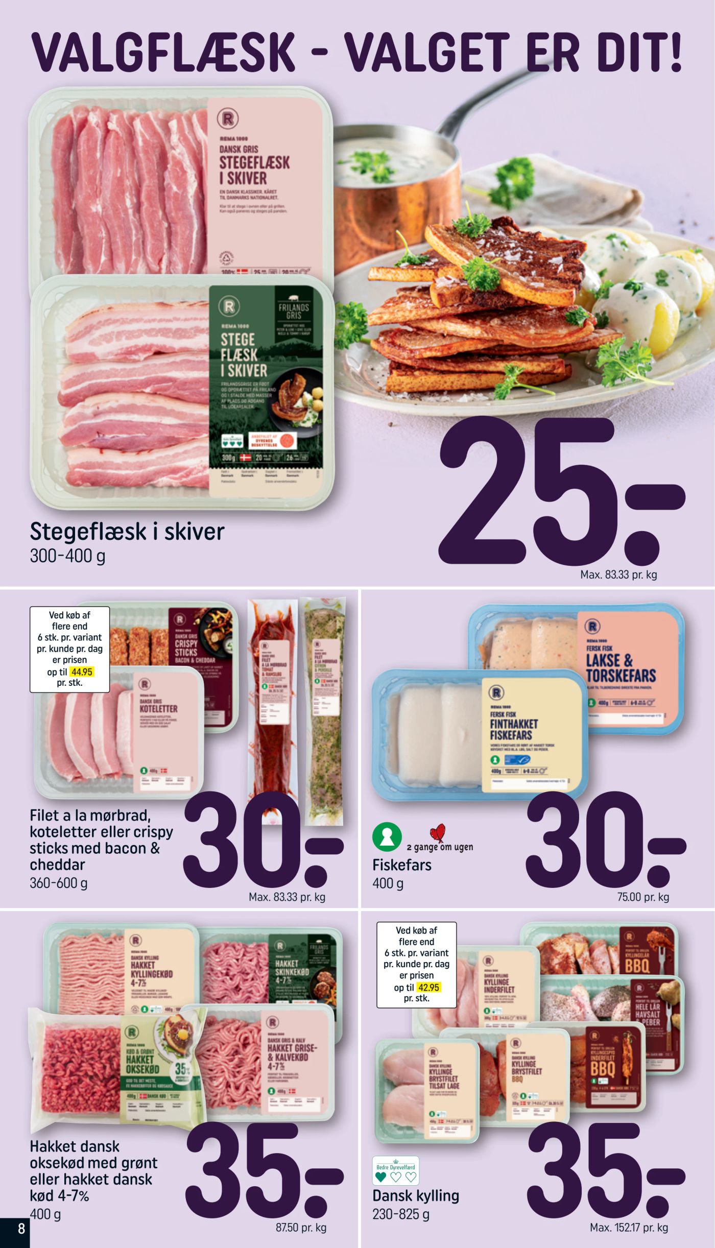 rema-1000 - Rema 1000 tilbudsavis gyldig fra 22.03.2026 til 28.03.2026 - page: 8