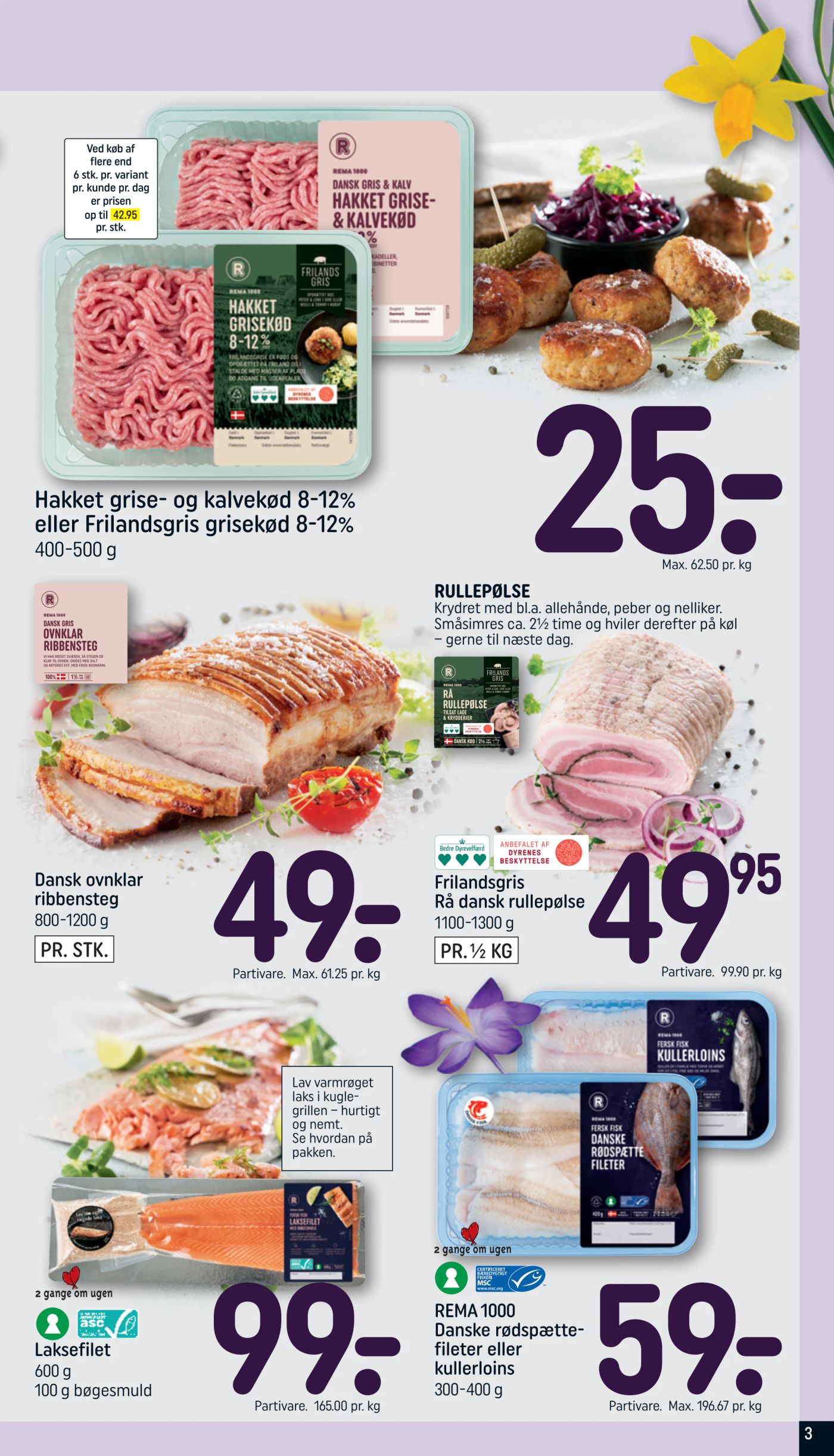 rema-1000 - Rema 1000 tilbudsavis gyldig fra 29.03.2026 til 04.04.2026 - page: 3