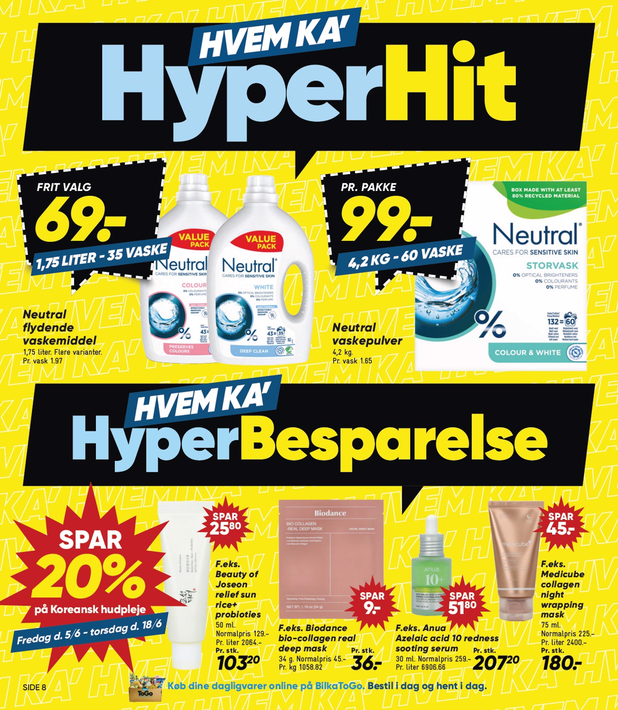bilka - Bilka tilbudsavis for næste uge fra fredag, 12.06.2026 til torsdag, 18.06.2026 - page: 8