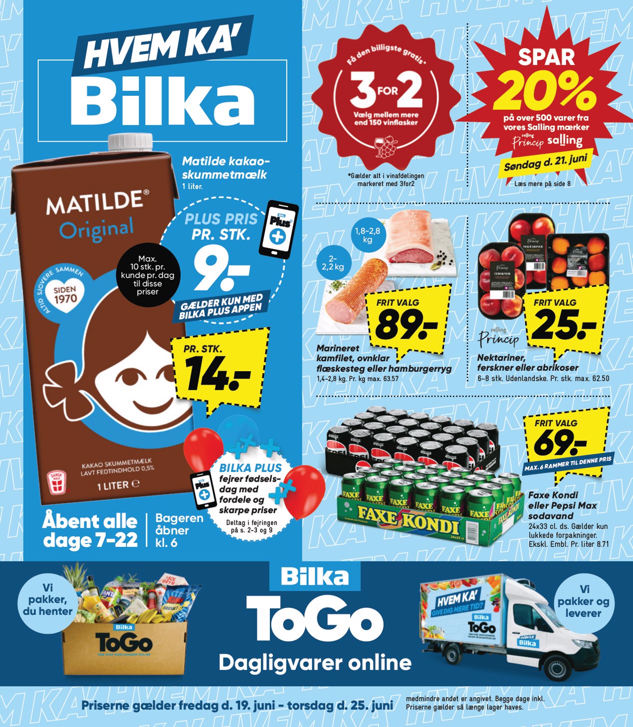 bilka - Aktuel Bilka tilbudsavis fra fredag, 19.06.2026 til torsdag, 25.06.2026