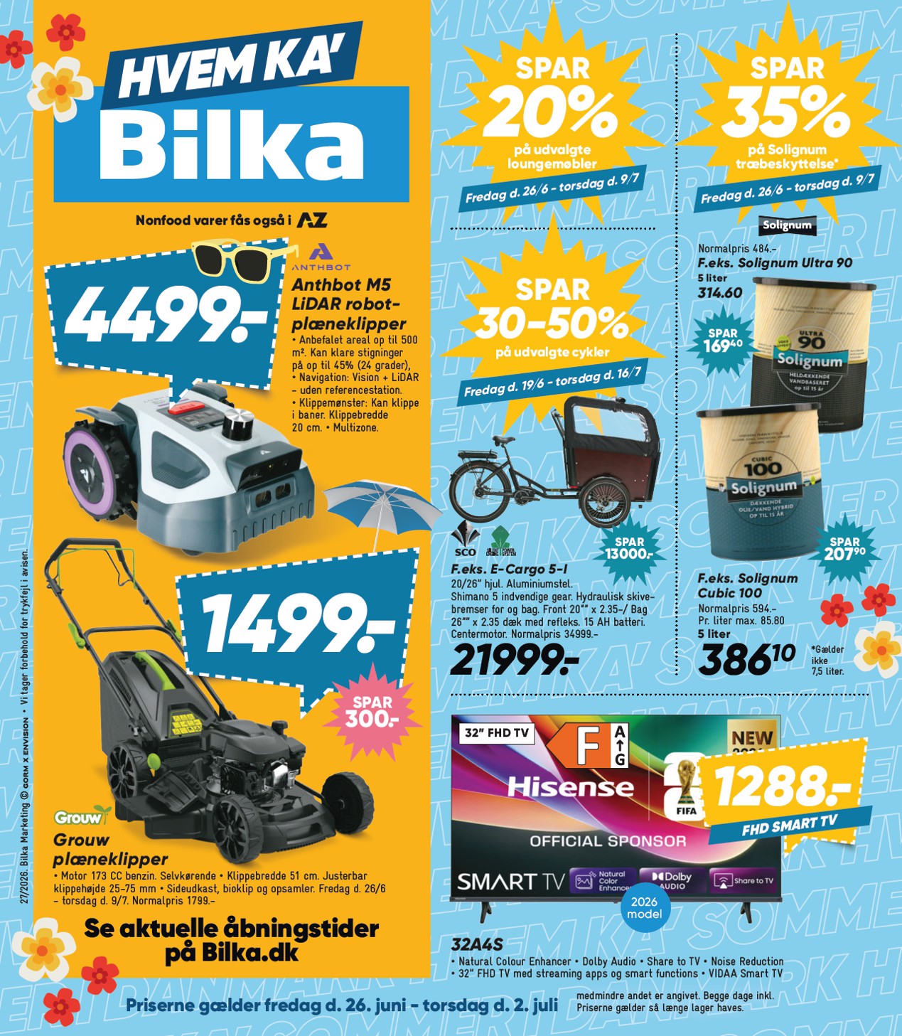 bilka - Bilka - Nonfood tilbudsavis for næste uge fra fredag, 26.06.2026 til torsdag, 02.07.2026