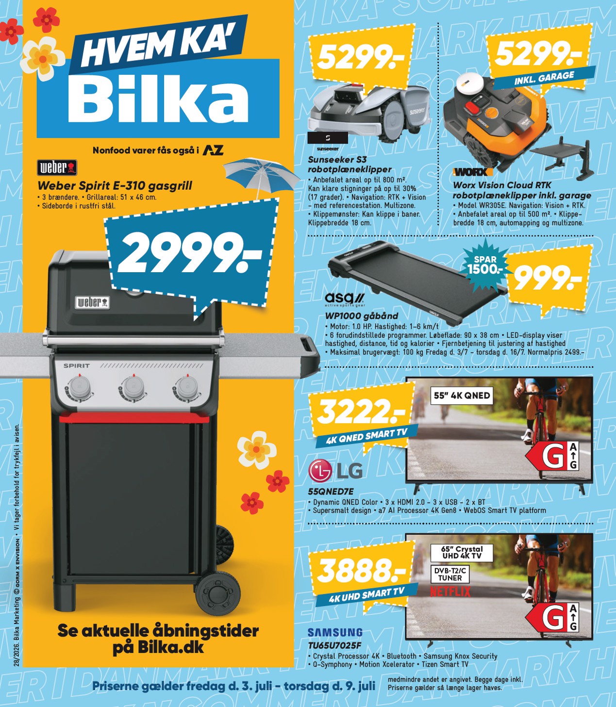 bilka - Bilka - Nonfood tilbudsavis for næste uge fra fredag, 03.07.2026 til torsdag, 09.07.2026