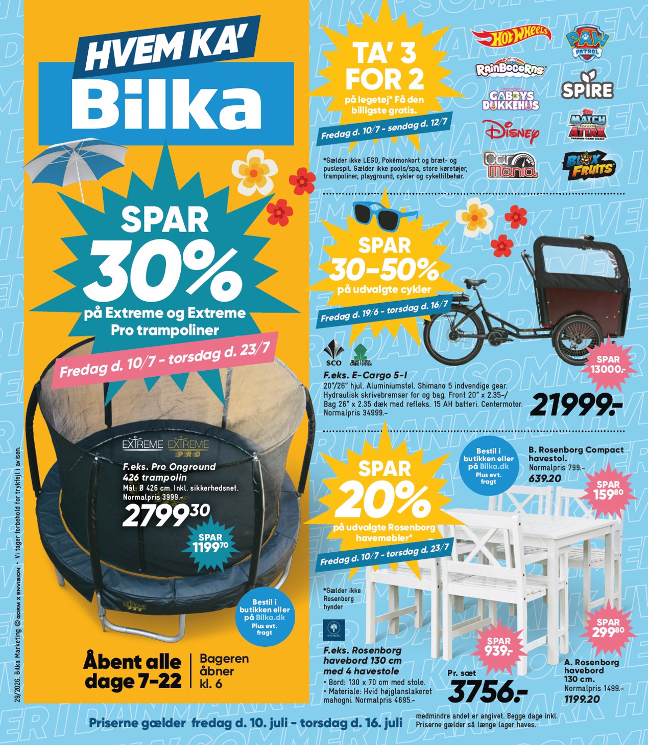 bilka - Bilka - Nonfood tilbudsavis for næste uge fra fredag, 10.07.2026 til torsdag, 16.07.2026