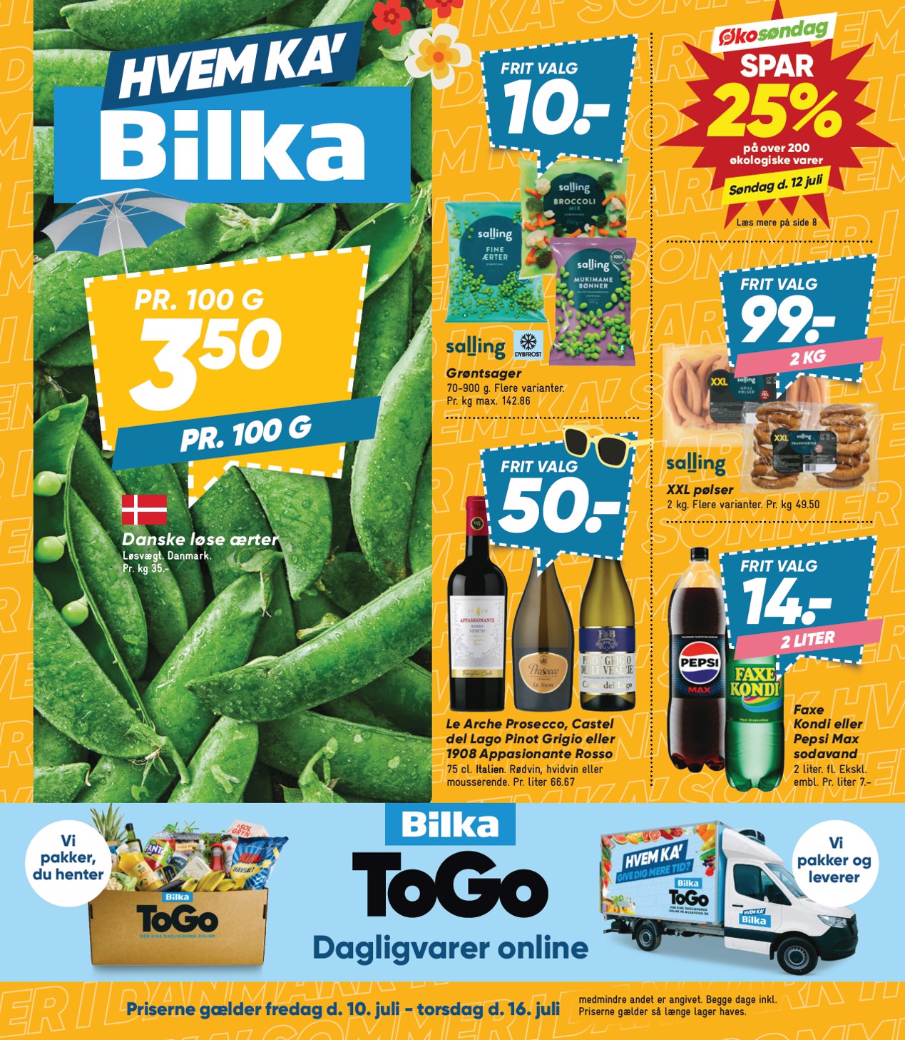 bilka - Bilka tilbudsavis for næste uge fra fredag, 10.07.2026 til torsdag, 16.07.2026
