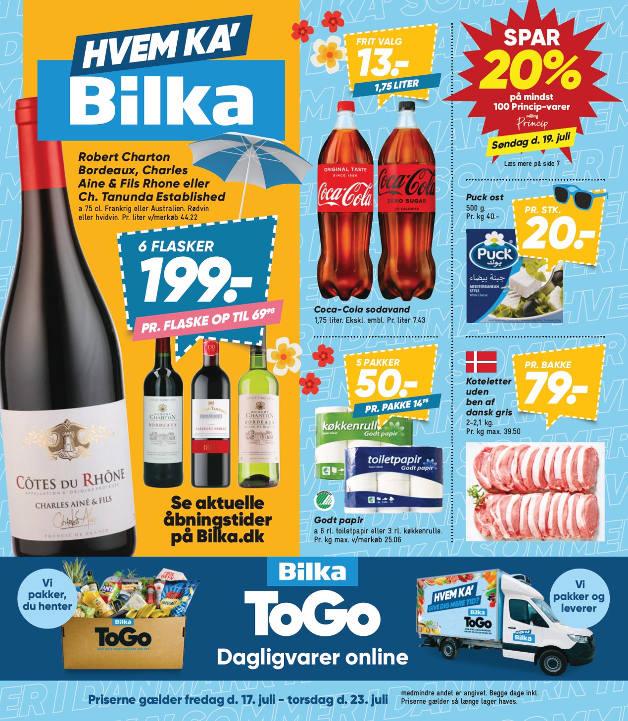 bilka - Bilka tilbudsavis for næste uge fra fredag, 17.07.2026 til torsdag, 23.07.2026