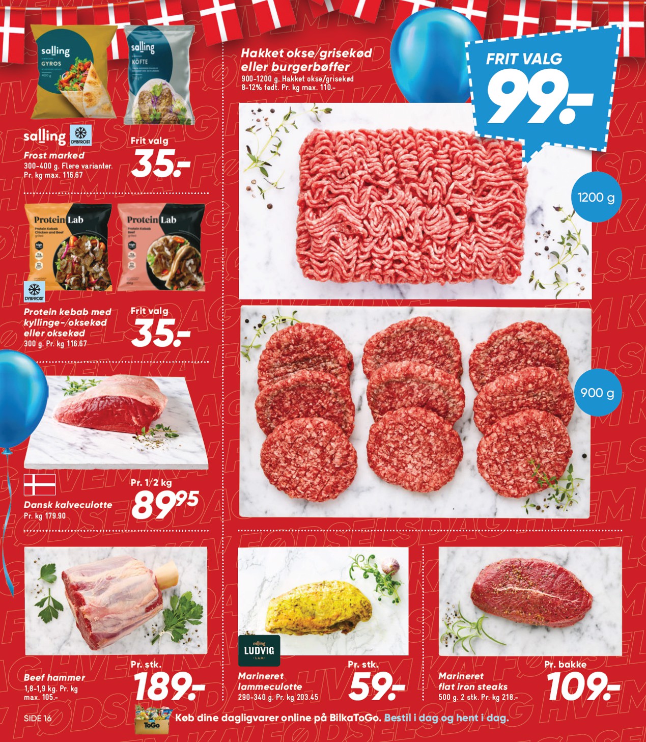 bilka - Bilka - Bilka Avisen Få inspiration til ugens indkøb i Bilka Avisen - spændende nyheder og sæsonaktuelle produkter hver uge. Gå på opdagelse og se, hvad der venter denne uge hos Bilka. tilbudsavis for næste uge fra fredag, 24.07.2026 til torsdag, 30. - page: 16