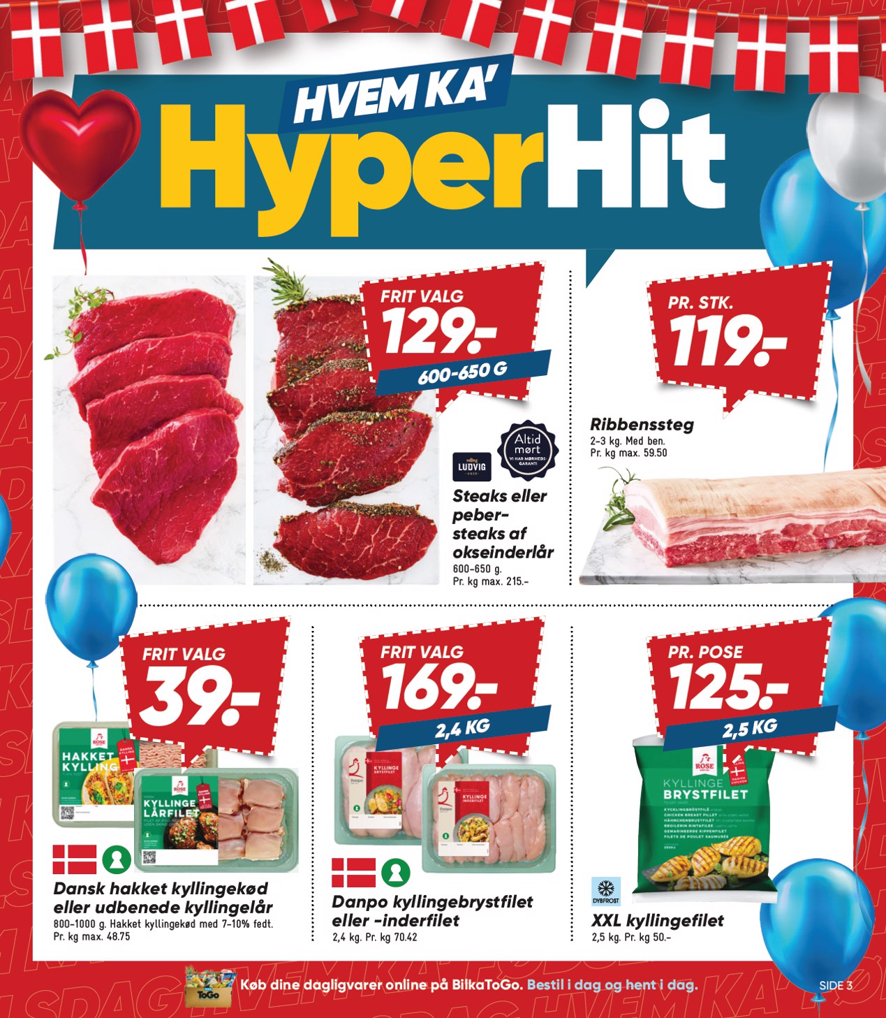 bilka - Bilka - Bilka Avisen Få inspiration til ugens indkøb i Bilka Avisen - spændende nyheder og sæsonaktuelle produkter hver uge. Gå på opdagelse og se, hvad der venter denne uge hos Bilka. tilbudsavis for næste uge fra fredag, 24.07.2026 til torsdag, 30. - page: 3