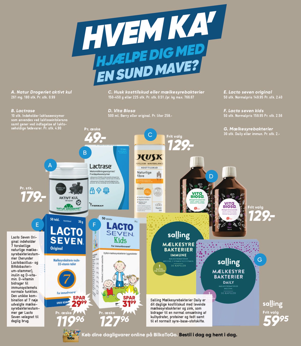 bilka - Bilka - Bilka Avisen Få inspiration til ugens indkøb i Bilka Avisen - spændende nyheder og sæsonaktuelle produkter hver uge. Gå på opdagelse og se, hvad der venter denne uge hos Bilka. tilbudsavis for næste uge fra fredag, 24.07.2026 til torsdag, 30. - page: 36
