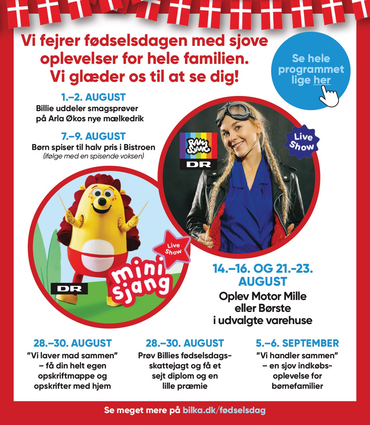 bilka - Bilka - Bilka Avisen Få inspiration til ugens indkøb i Bilka Avisen - spændende nyheder og sæsonaktuelle produkter hver uge. Gå på opdagelse og se, hvad der venter denne uge hos Bilka. tilbudsavis for næste uge fra fredag, 24.07.2026 til torsdag, 30. - page: 21