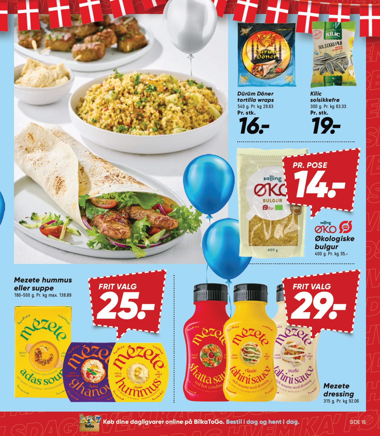 bilka - Bilka - Bilka Avisen Få inspiration til ugens indkøb i Bilka Avisen - spændende nyheder og sæsonaktuelle produkter hver uge. Gå på opdagelse og se, hvad der venter denne uge hos Bilka. tilbudsavis for næste uge fra fredag, 24.07.2026 til torsdag, 30. - page: 15