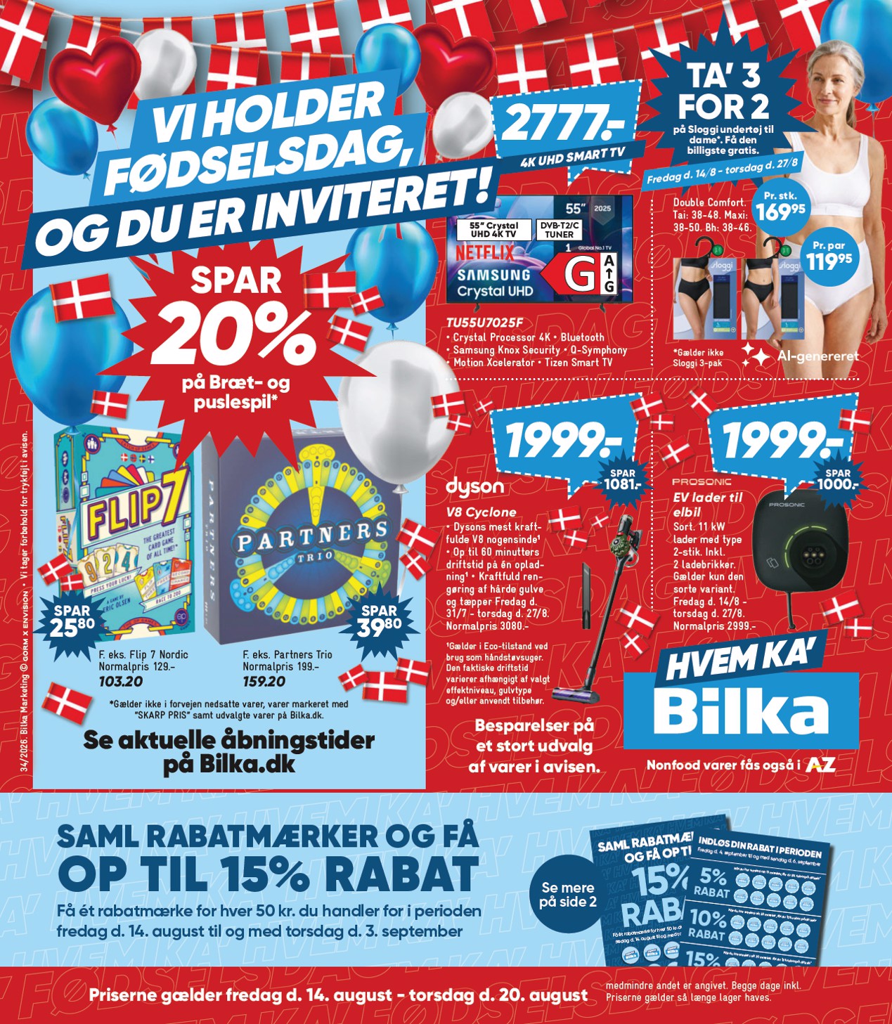 bilka - Bilka - Nonfood tilbudsavis for næste uge fra fredag, 14.08.2026 til torsdag, 20.08.2026