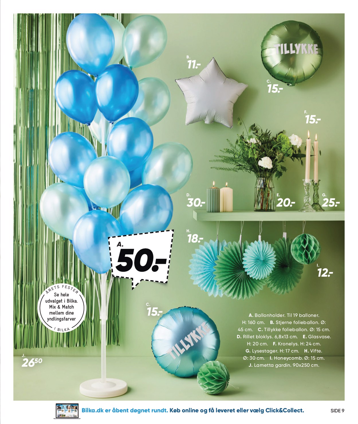 bilka - Bilka - Dekoration tilbudsavis gyldig fra 02.05. - 31.12. - page: 9