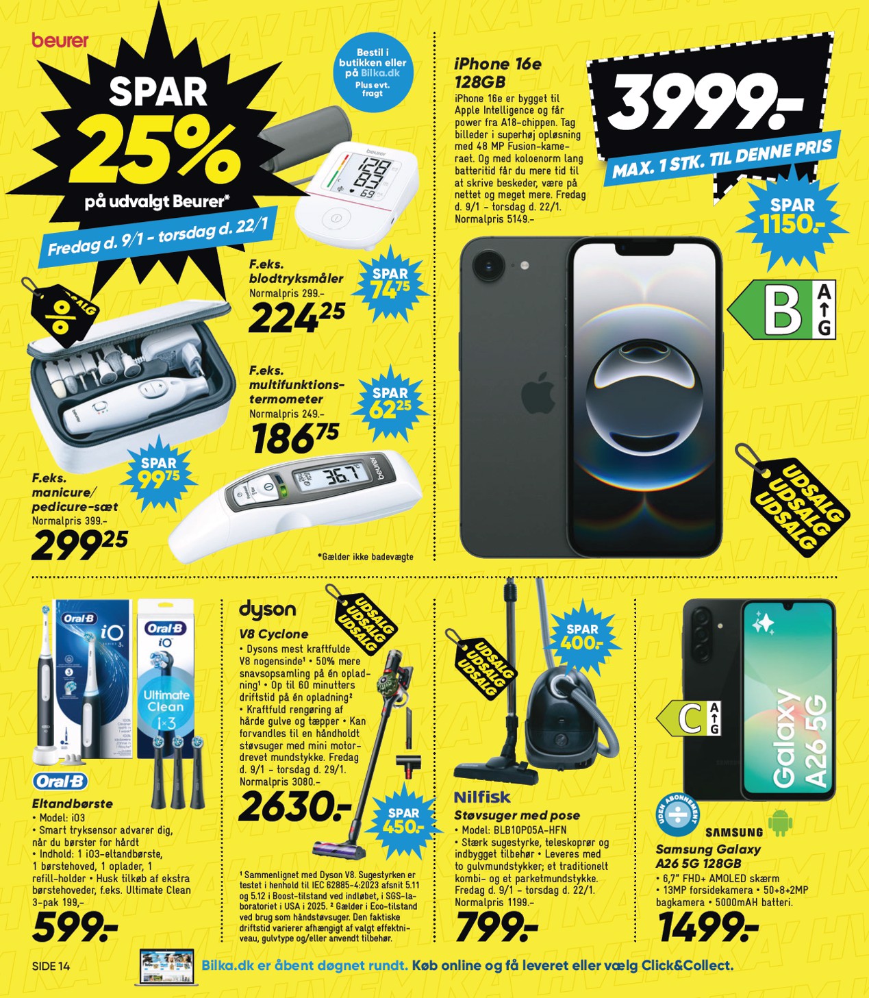 bilka - Bilka - Nonfood tilbudsavis gyldig fra 09.01. til 15.01. - page: 16