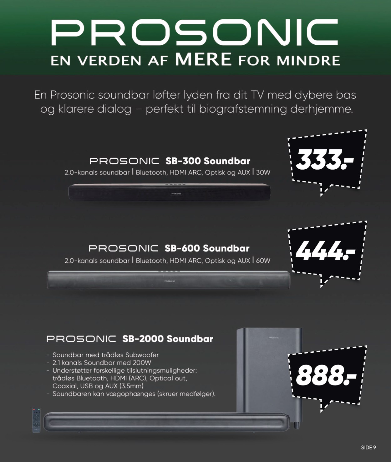 bilka - Bilka - Prosonic tilbudsavis gyldig fra 01.02.2026 til 28.02.2026 - page: 9