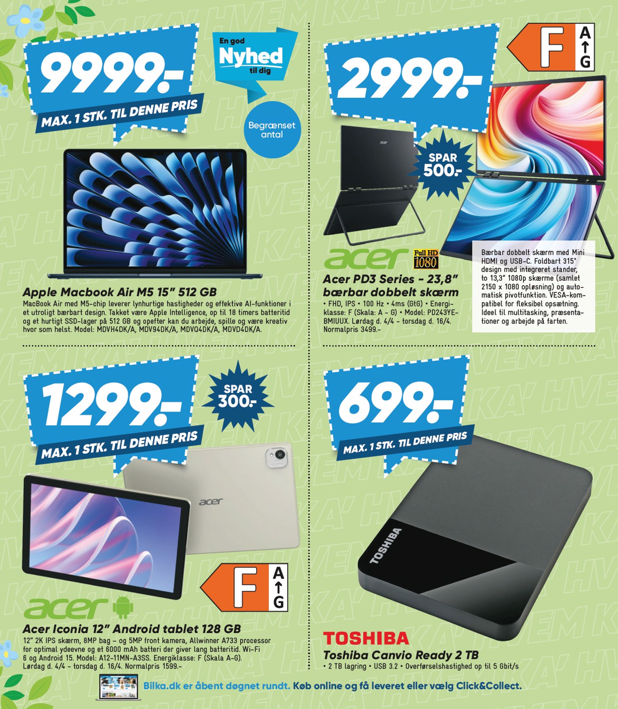 bilka - Bilka - Nonfood tilbudsavis gyldig fra 04.04.2026 til 09.04.2026 - page: 34