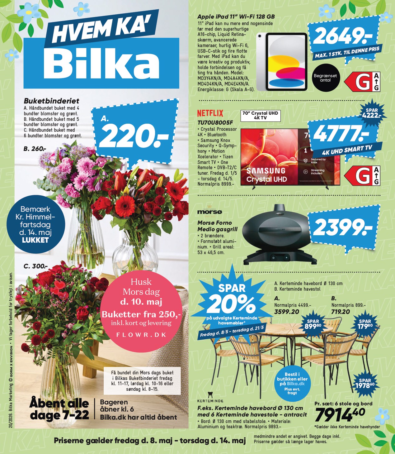 bilka - Bilka - Nonfood flyer til næste uge fra fredag 08.05.2026 til torsdag 14.05.2026 - page: 1