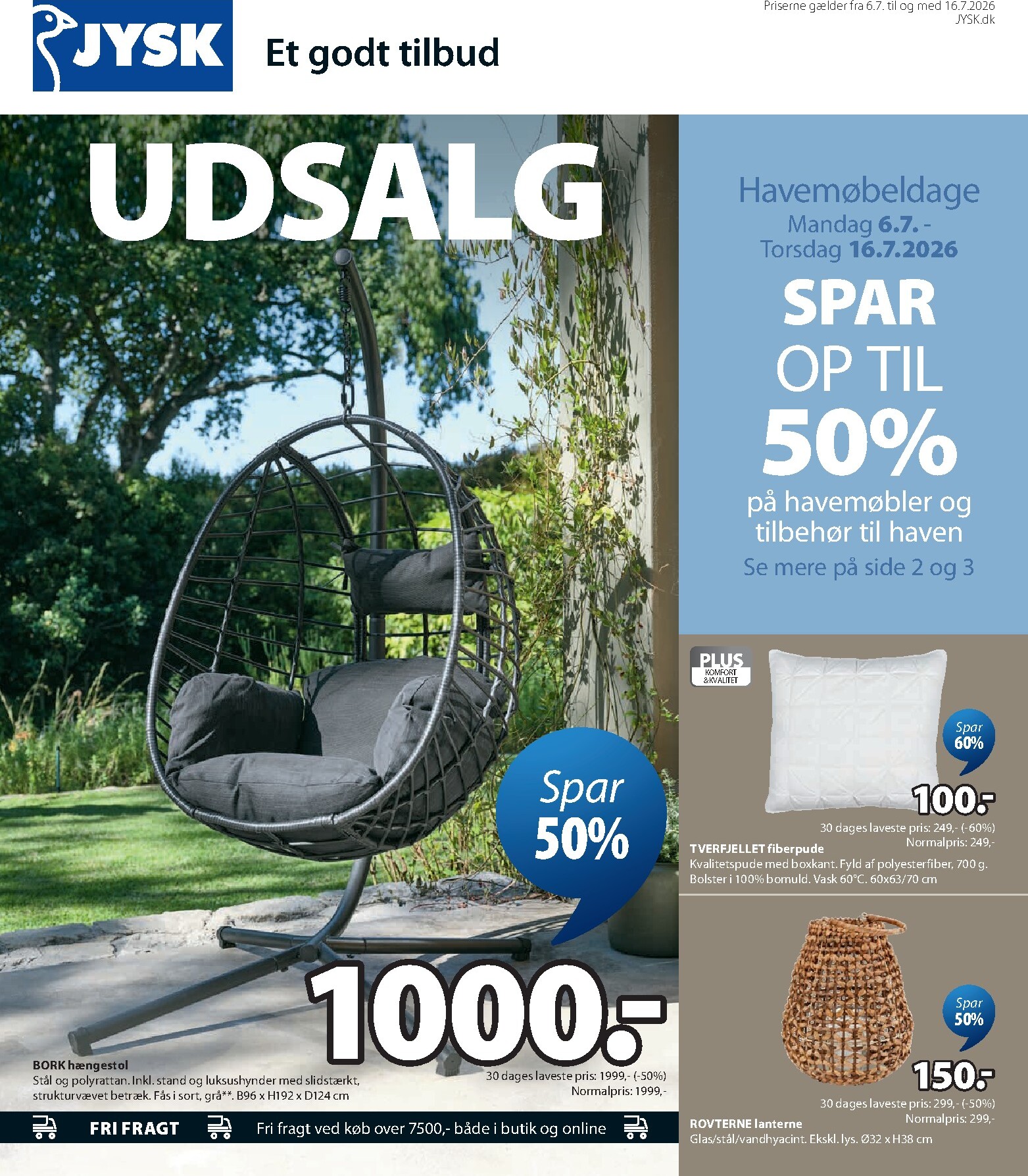 jysk - Aktuel JYSK tilbudsavis fra mandag, 06.07.2026 til torsdag, 16.07.2026