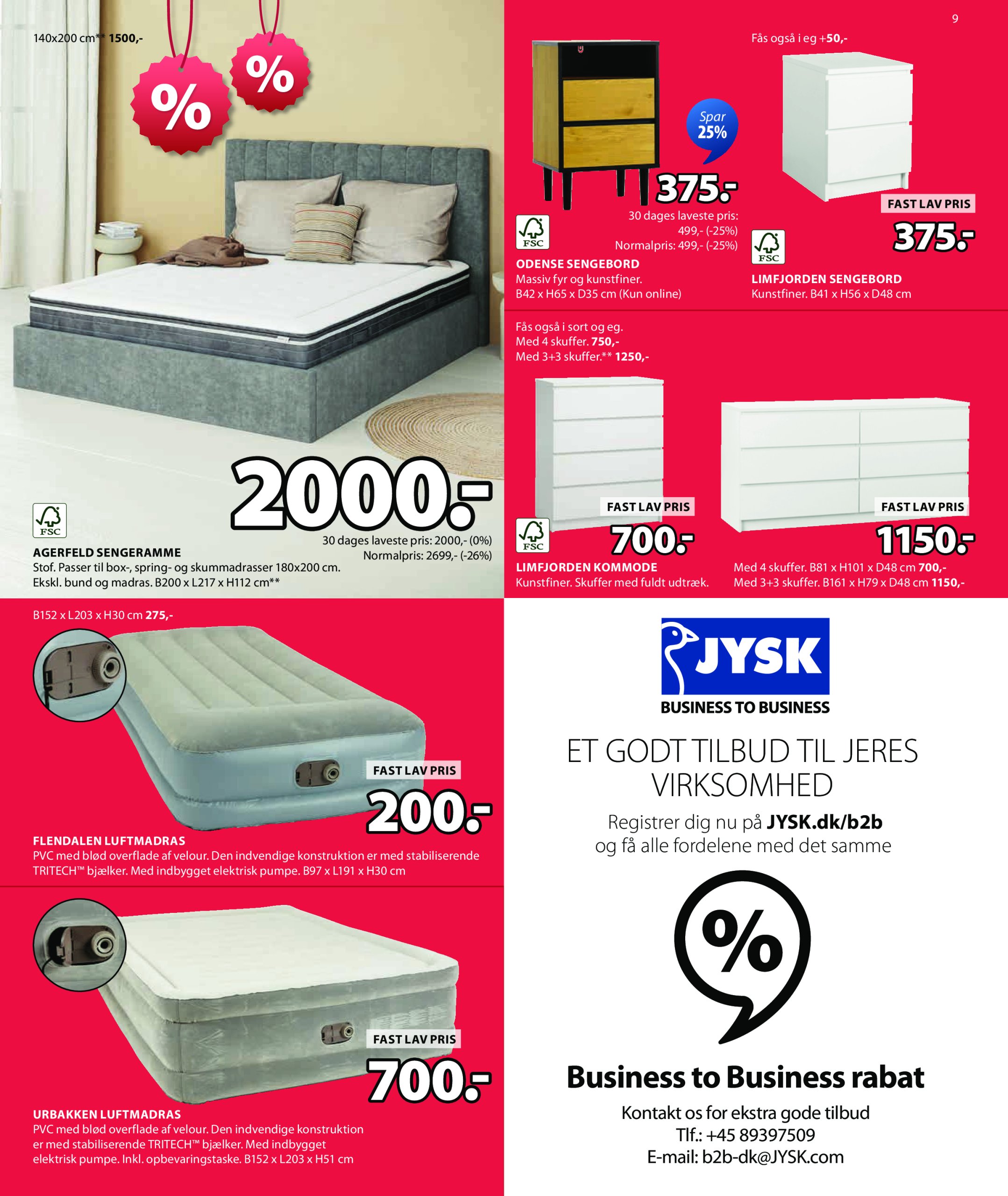 jysk - JYSK tilbudsavis gyldig fra 30.05. til 12.06. - page: 9