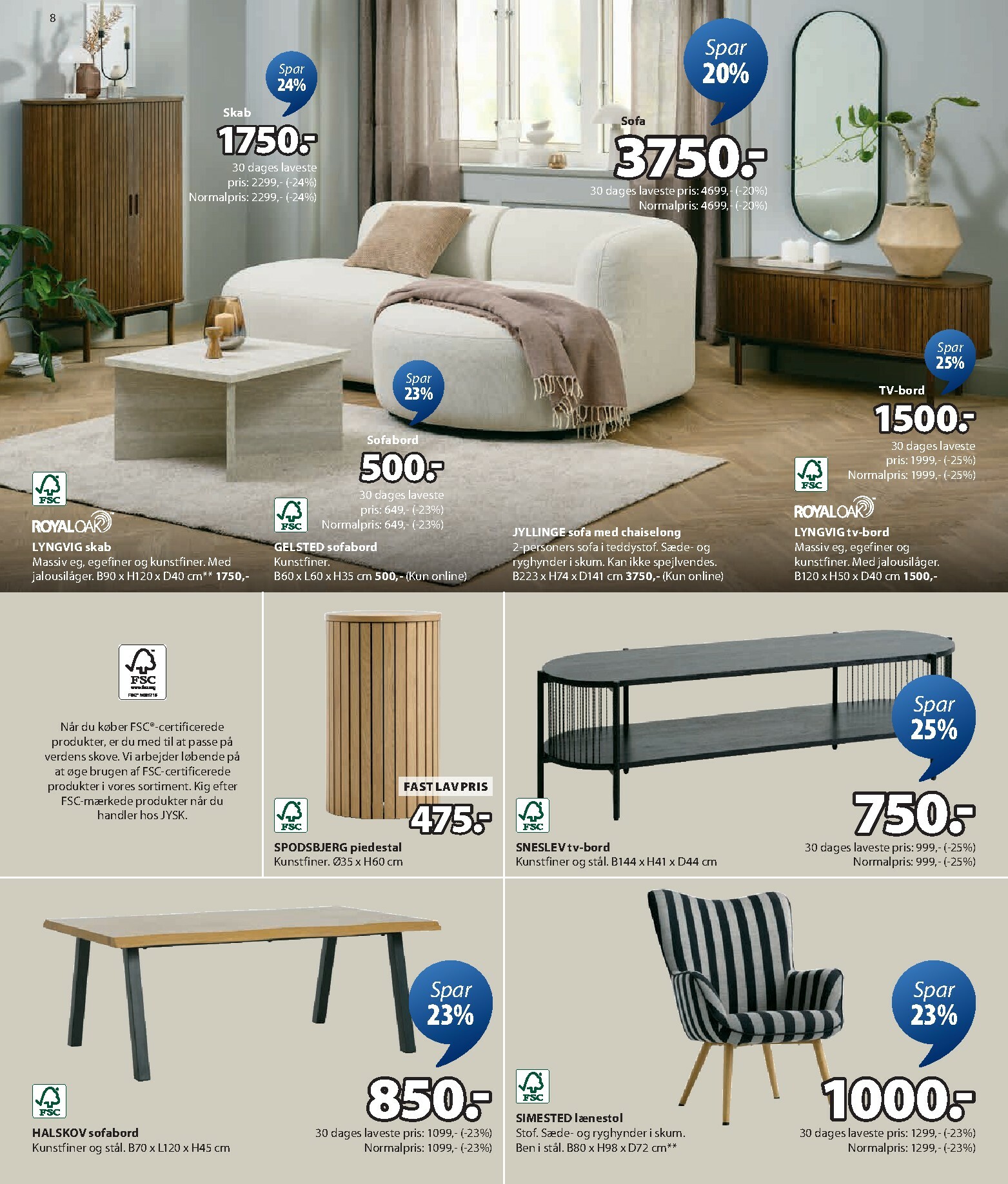 jysk - JYSK tilbudsavis gyldig fra 26.09. til 09.10. - page: 8