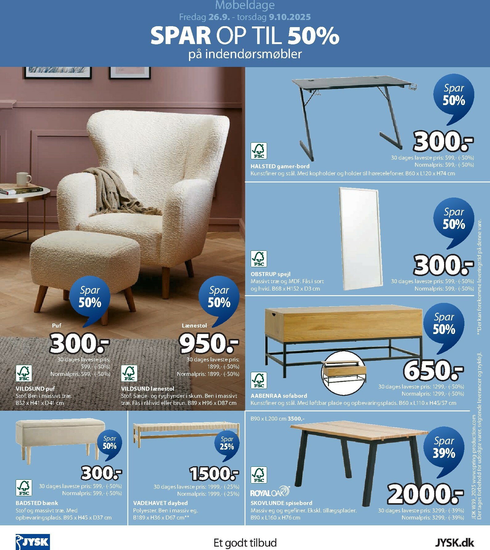 jysk - JYSK tilbudsavis gyldig fra 26.09. til 09.10. - page: 12