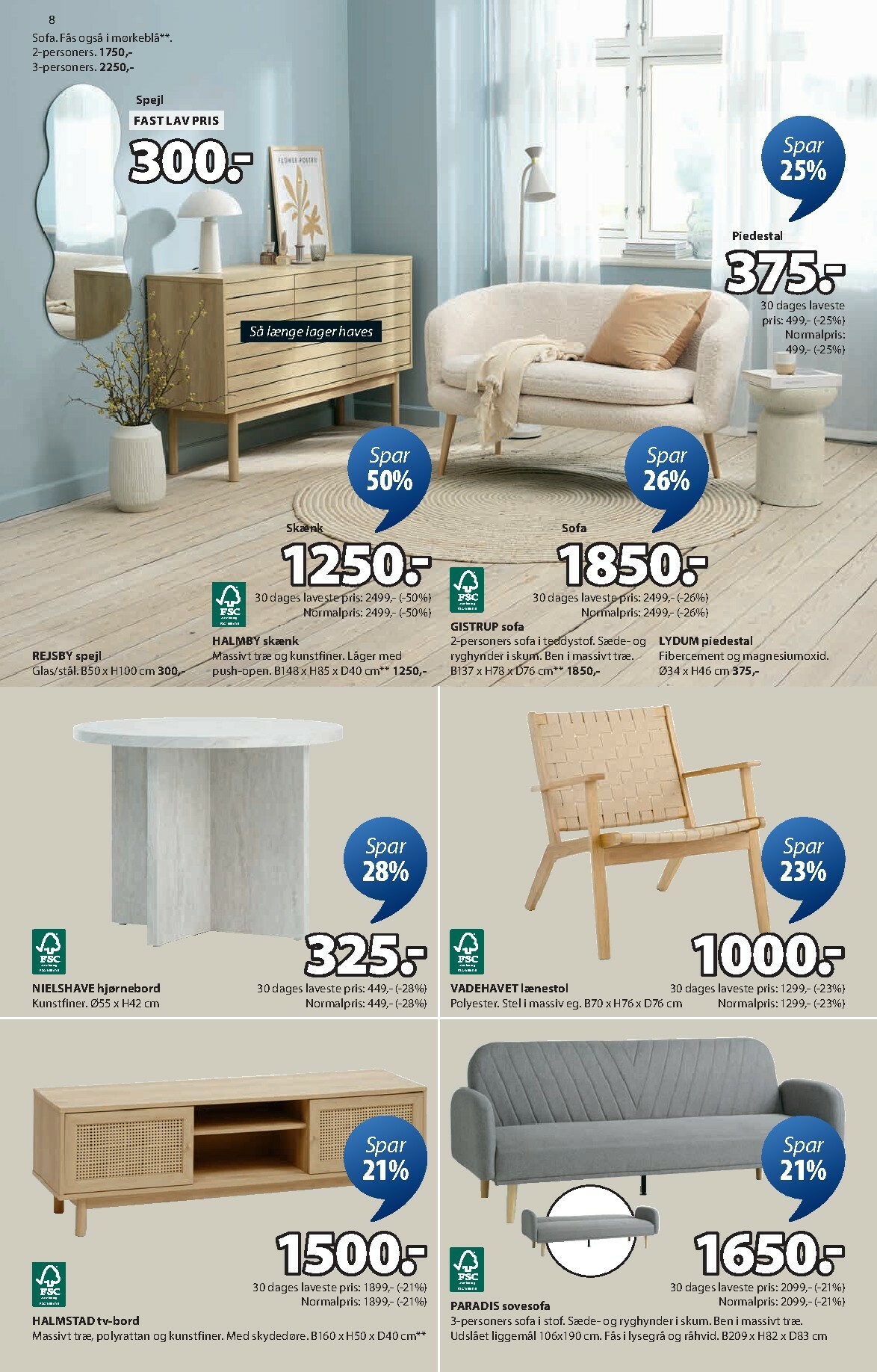 jysk - JYSK tilbudsavis gyldig fra 03.10. til 16.10. - page: 8