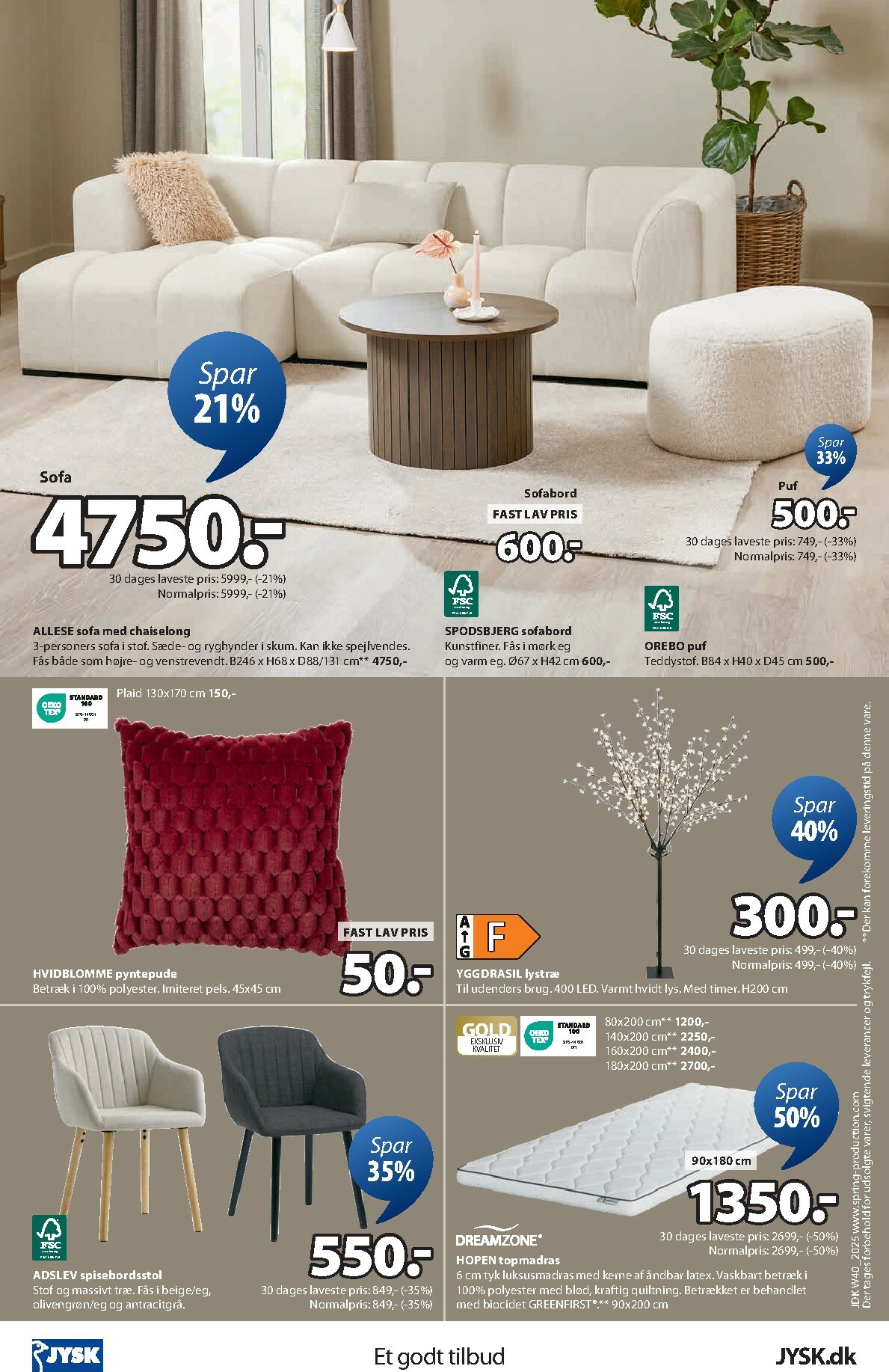 jysk - JYSK tilbudsavis gyldig fra 03.10. til 16.10. - page: 24