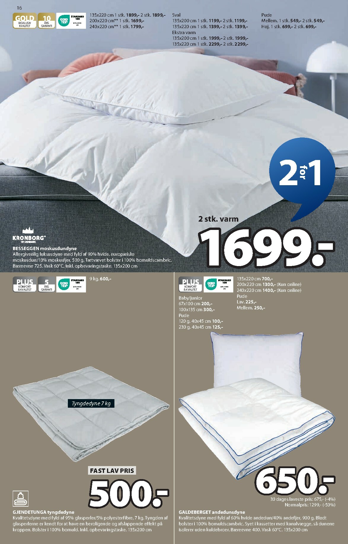 jysk - JYSK tilbudsavis gyldig fra 03.10. til 16.10. - page: 16