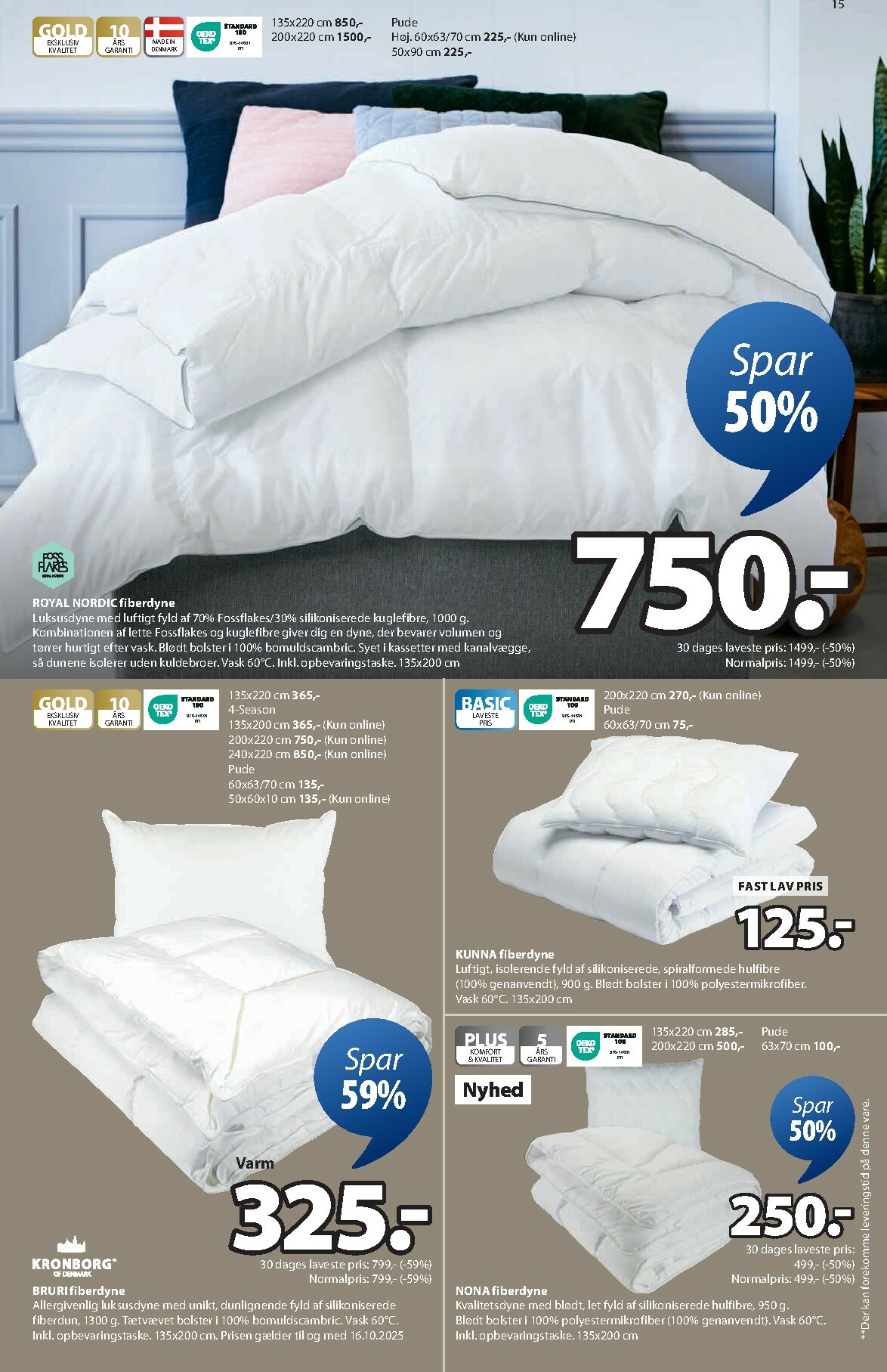 jysk - JYSK tilbudsavis gyldig fra 03.10. til 16.10. - page: 15