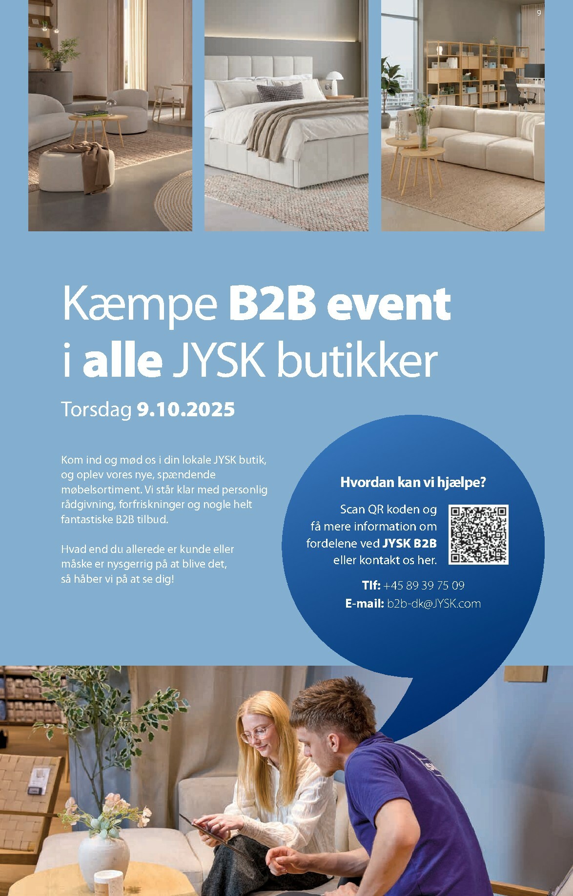 jysk - JYSK tilbudsavis gyldig fra 10.10. til 23.10. - page: 9