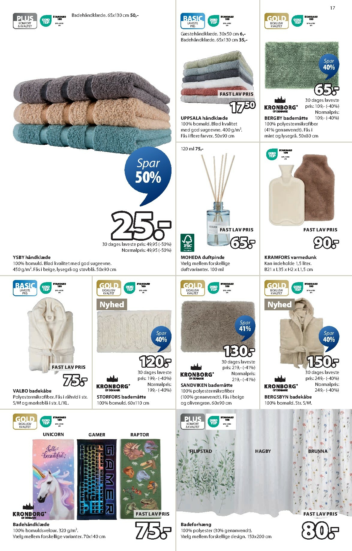 jysk - JYSK tilbudsavis gyldig fra 10.10. til 23.10. - page: 17