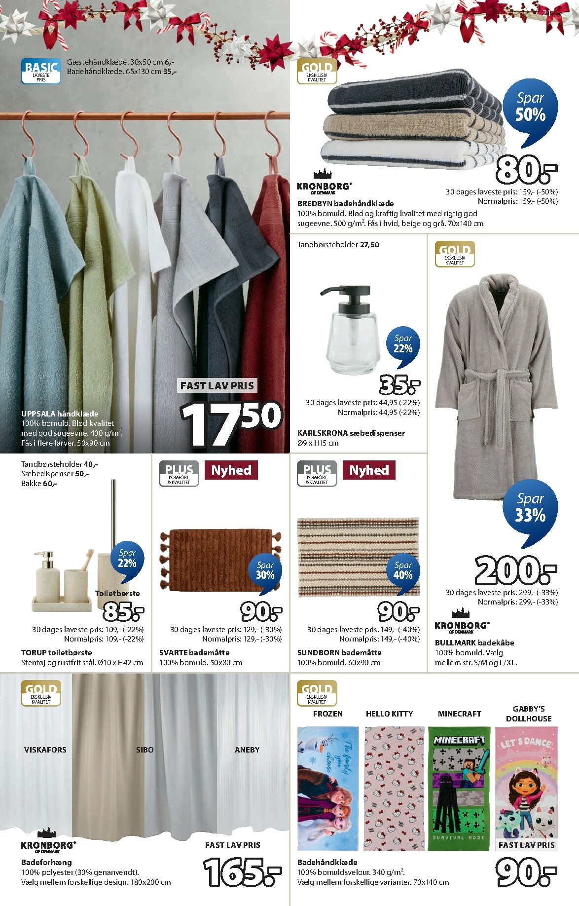 jysk - JYSK tilbudsavis gyldig fra 24.10. til 06.11. - page: 21