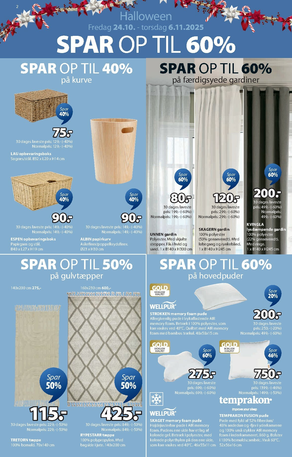 jysk - JYSK tilbudsavis gyldig fra 24.10. til 06.11. - page: 2