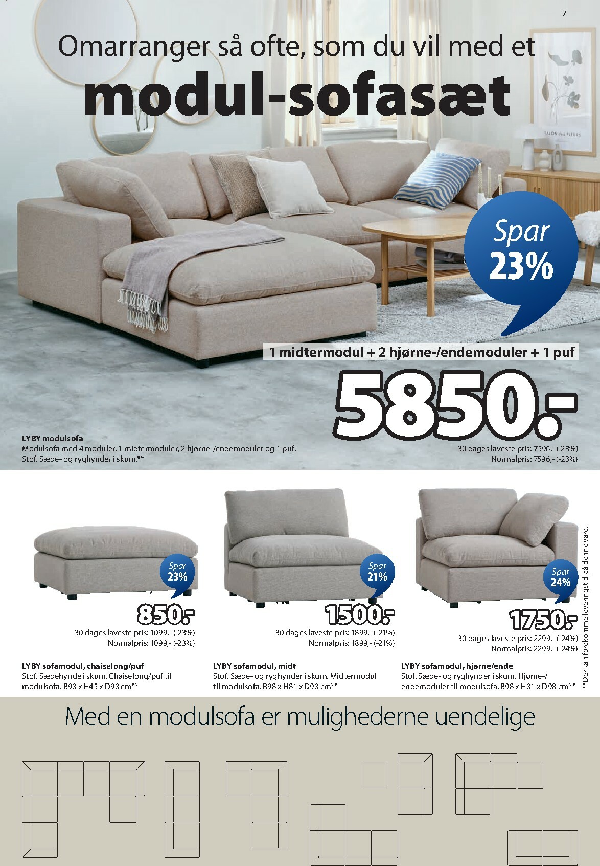 jysk - JYSK tilbudsavis gyldig fra 24.10. til 06.11. - page: 7