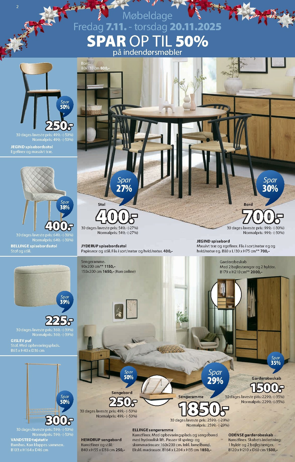 jysk - JYSK tilbudsavis gyldig fra 07.11. til 20.11. - page: 2