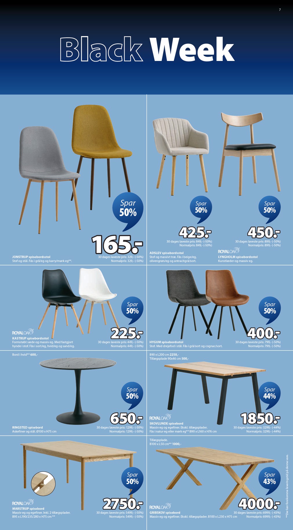 jysk - JYSK tilbudsavis gyldig fra 24.11. til 30.11. - page: 7