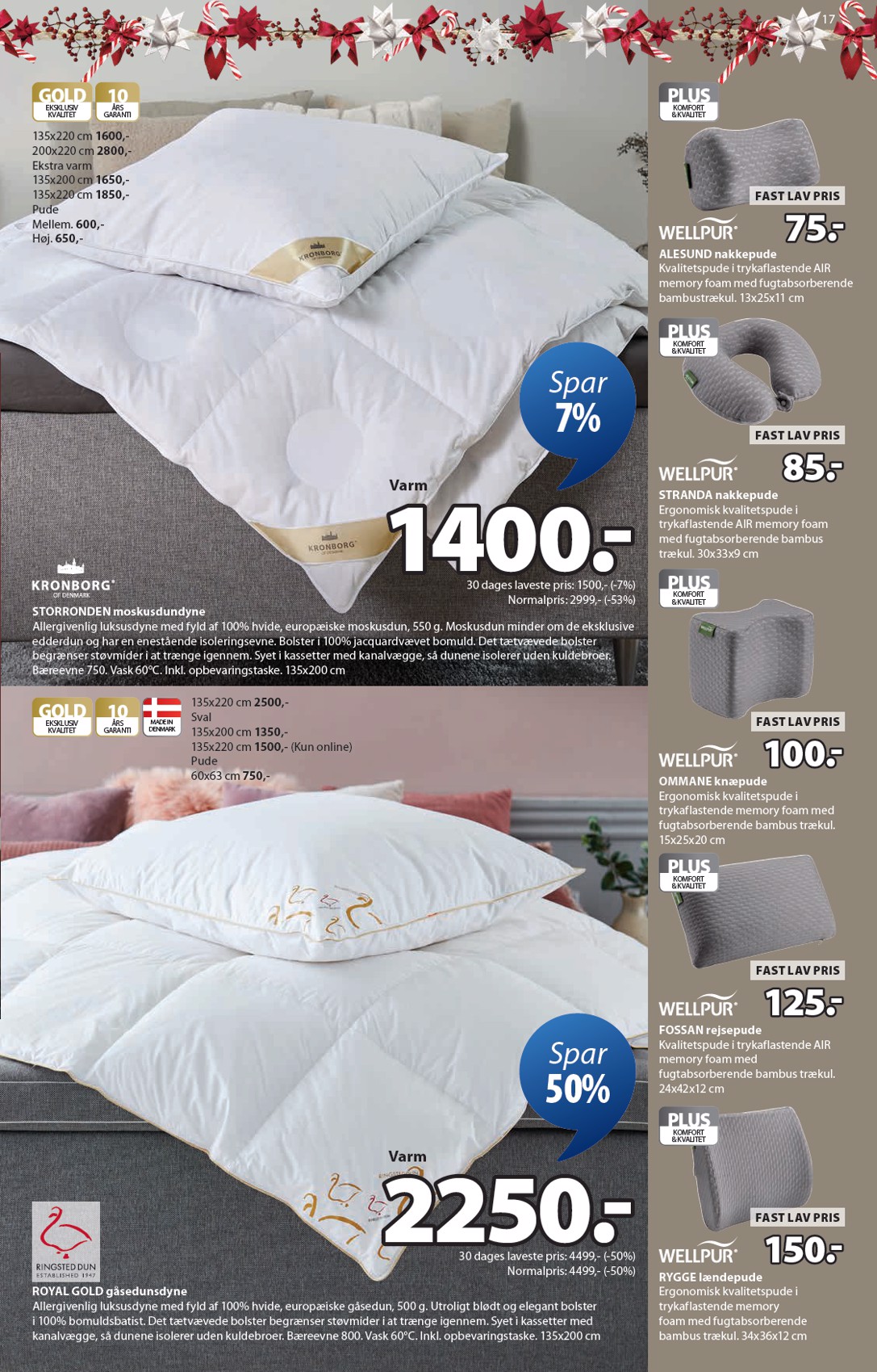 jysk - JYSK tilbudsavis gyldig fra 01.12. til 11.12. - page: 17