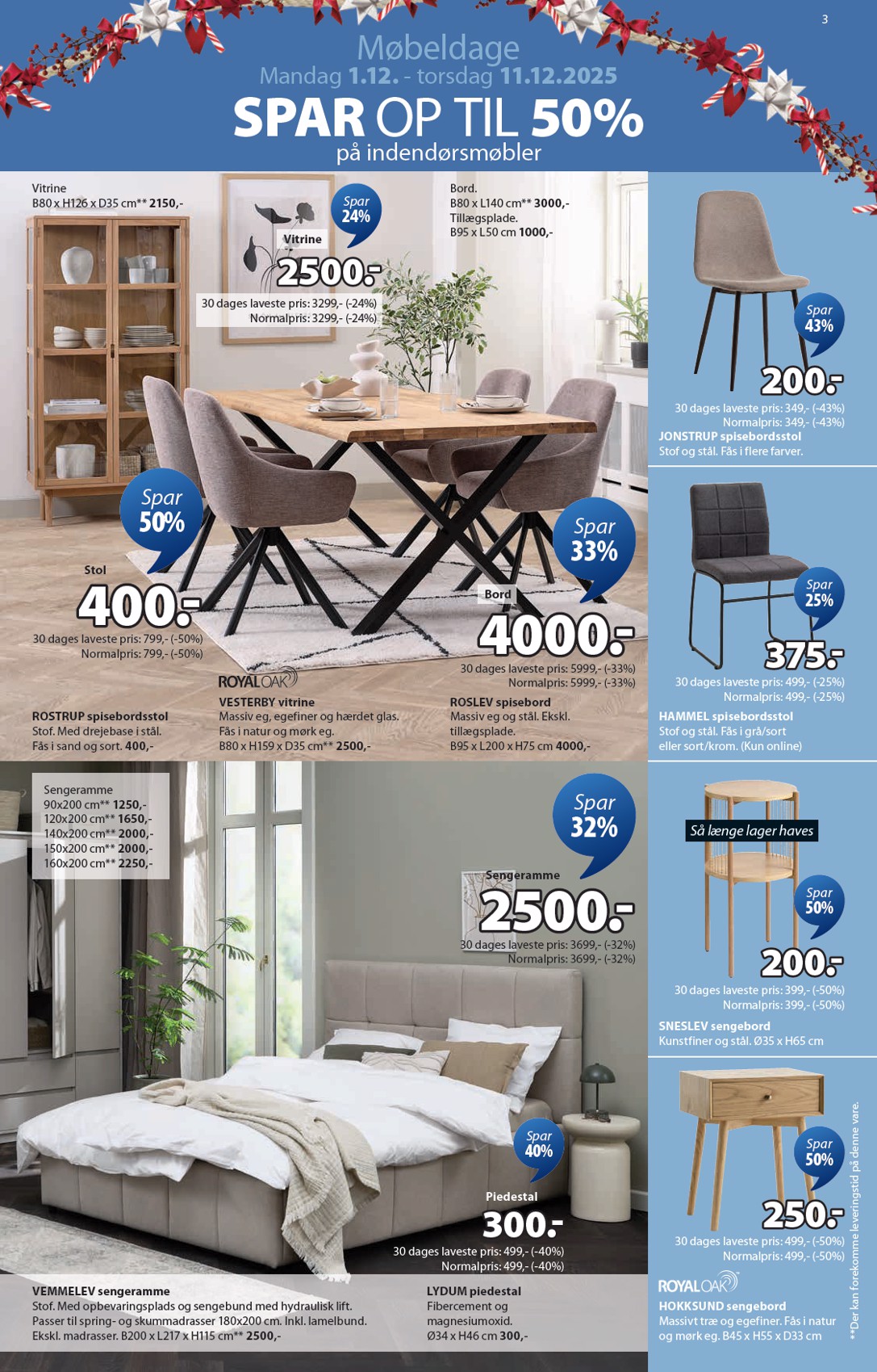jysk - JYSK tilbudsavis gyldig fra 01.12. til 11.12. - page: 3
