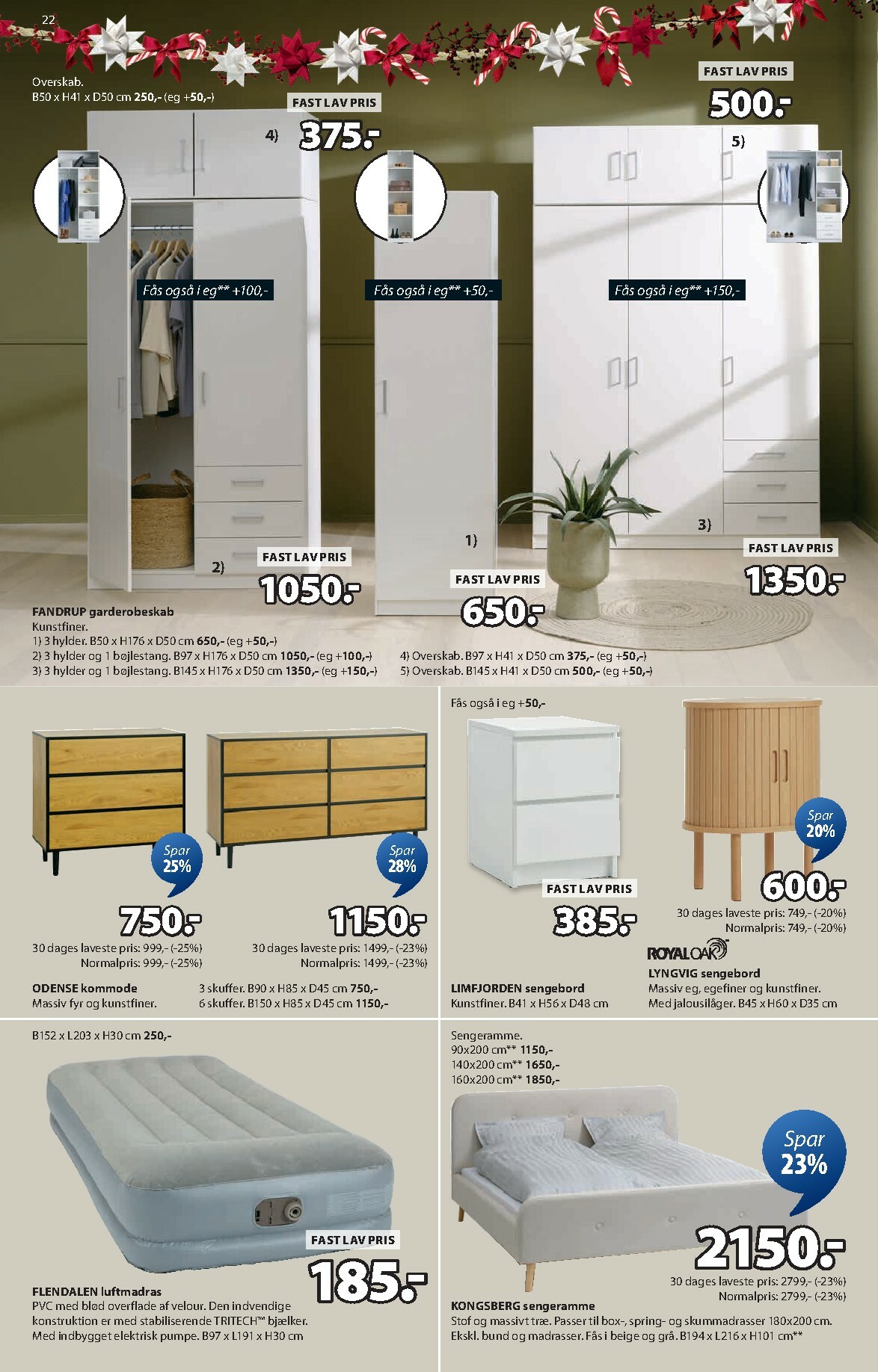 jysk - JYSK tilbudsavis gyldig fra 12.12. til 24.12. - page: 23