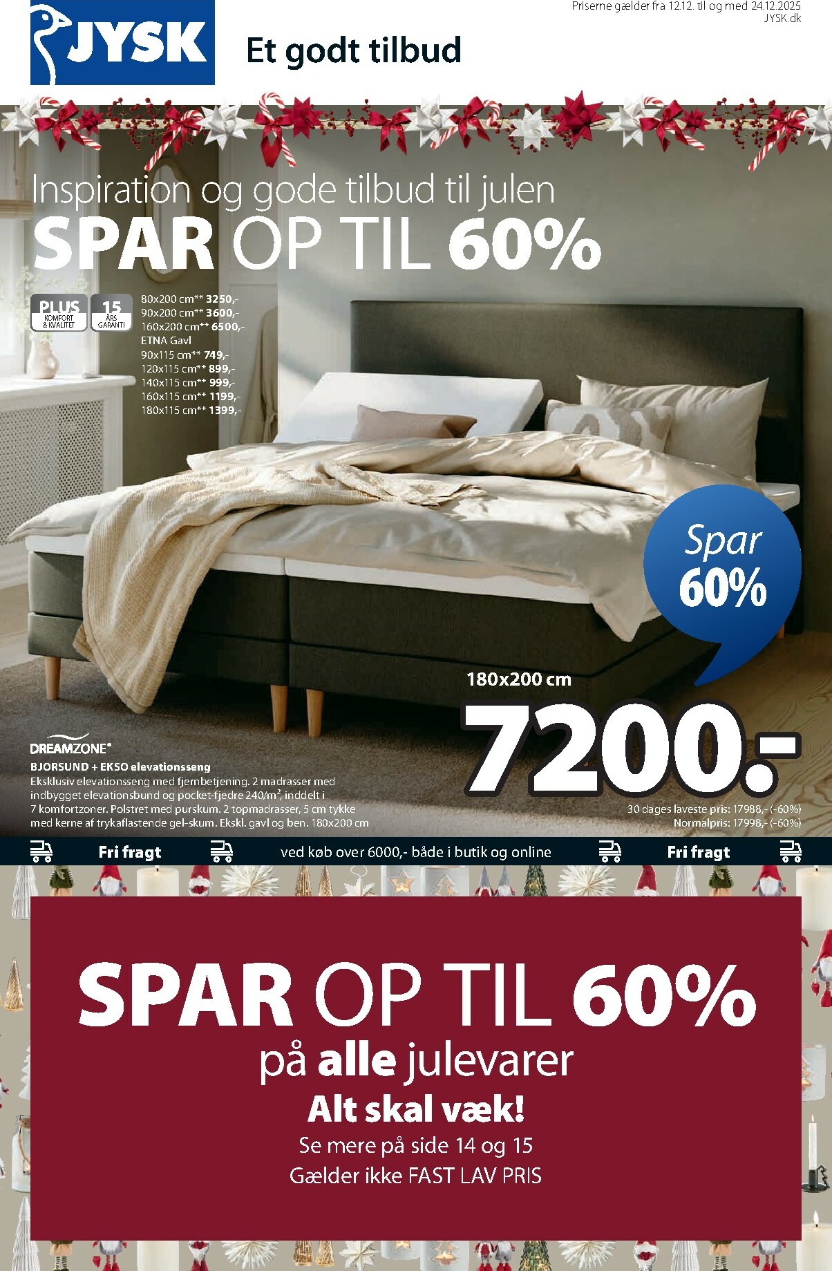 jysk - JYSK tilbudsavis gyldig fra 12.12. til 24.12. - page: 2