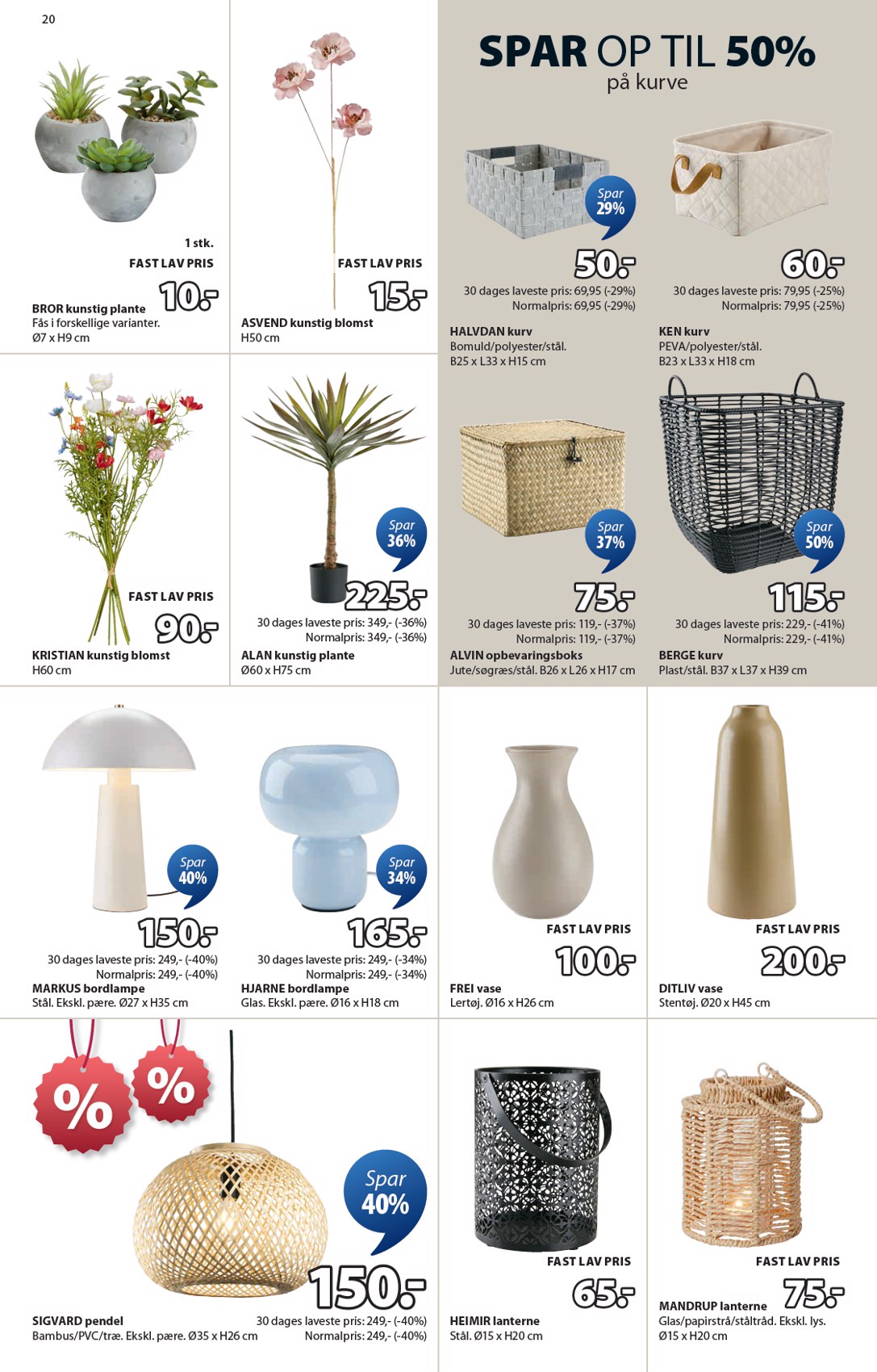 jysk - JYSK tilbudsavis gyldig fra 16.01. til 29.01. - page: 20