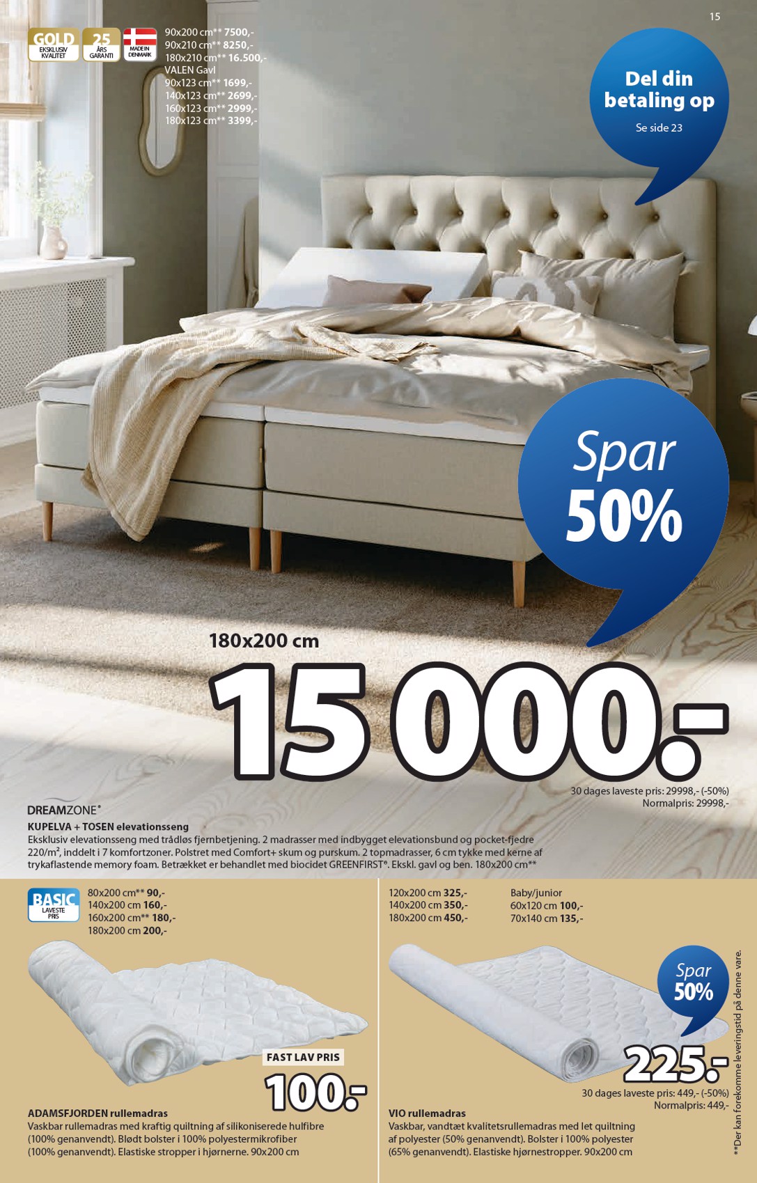 jysk - JYSK tilbudsavis gyldig fra 13.02.2026 til 26.02.2026 - page: 15