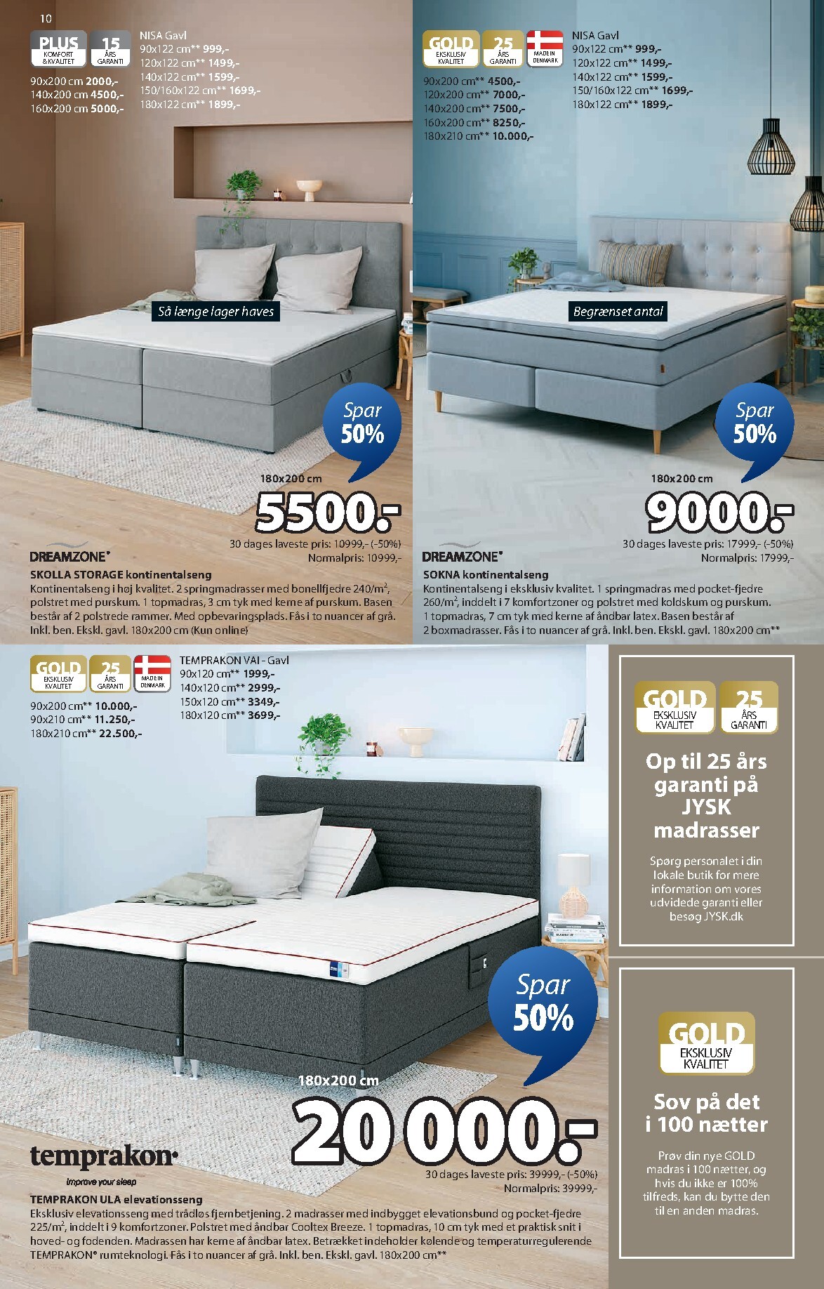 jysk - JYSK tilbudsavis gyldig fra 13.03.2026 til 26.03.2026 - page: 10