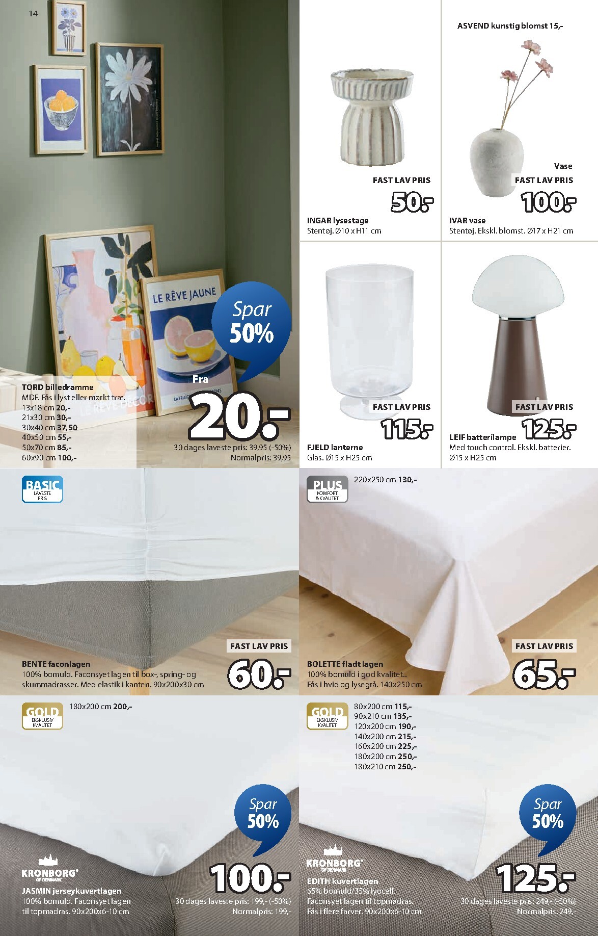 jysk - JYSK tilbudsavis gyldig fra 13.03.2026 til 26.03.2026 - page: 14