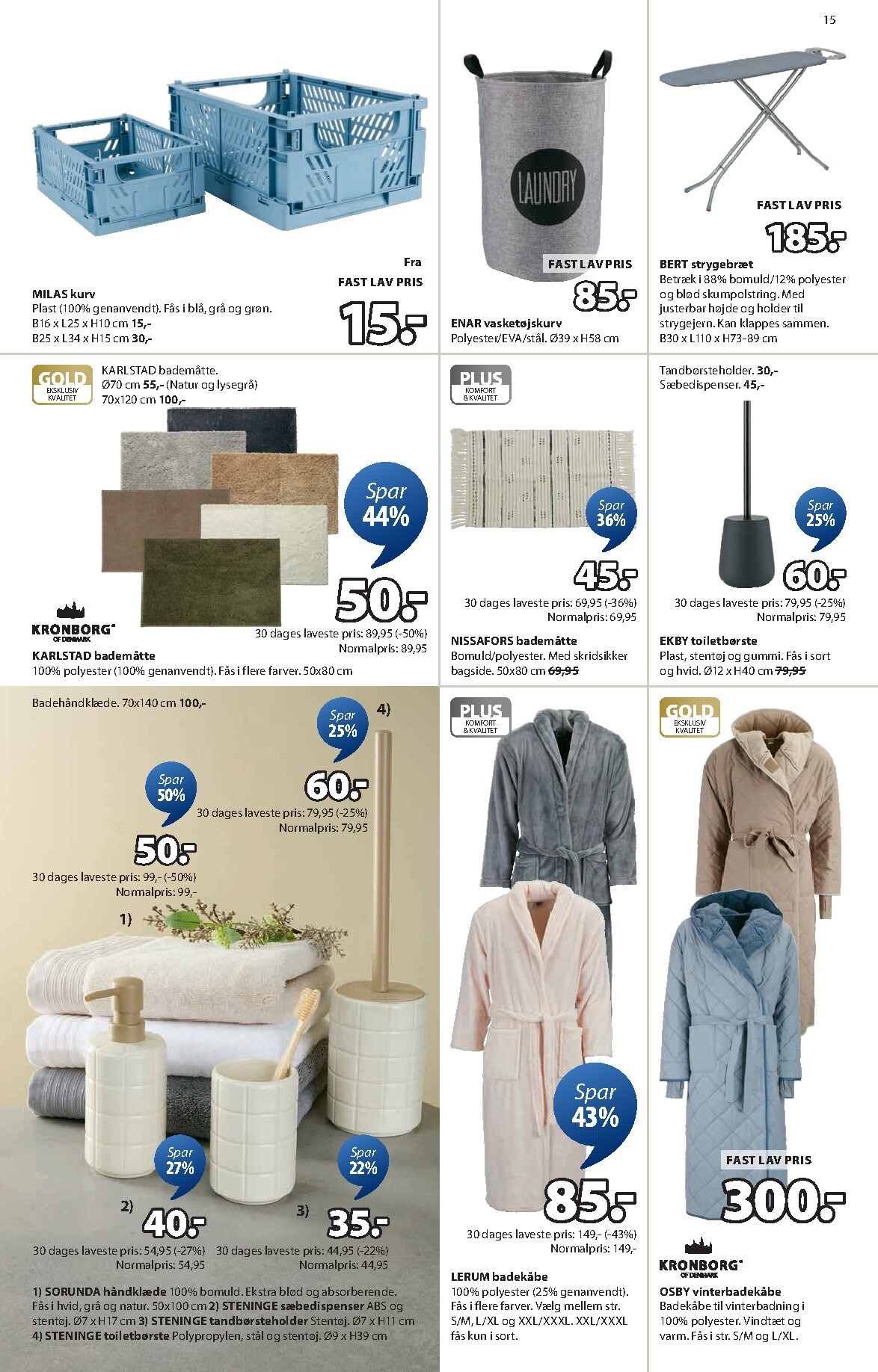 jysk - JYSK tilbudsavis gyldig fra 13.03.2026 til 26.03.2026 - page: 15