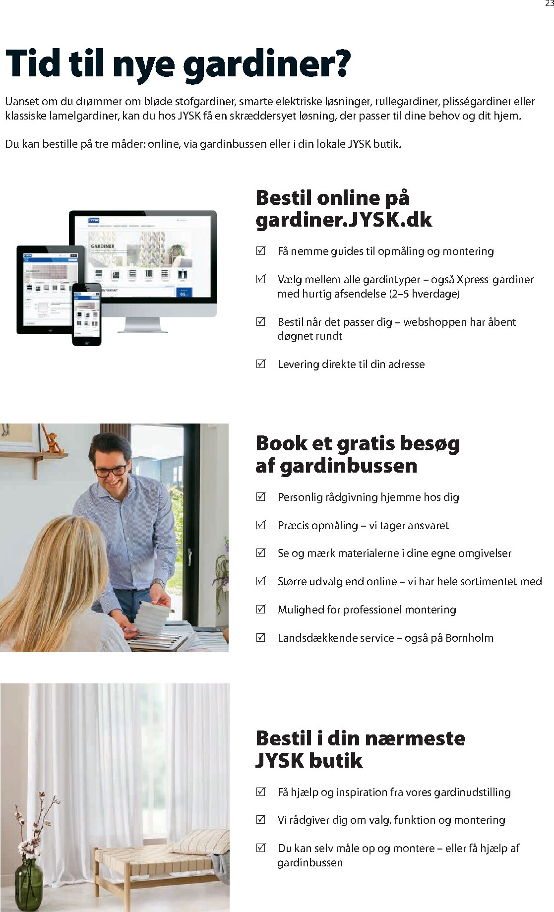 jysk - JYSK tilbudsavis gyldig fra 13.03.2026 til 26.03.2026 - page: 23